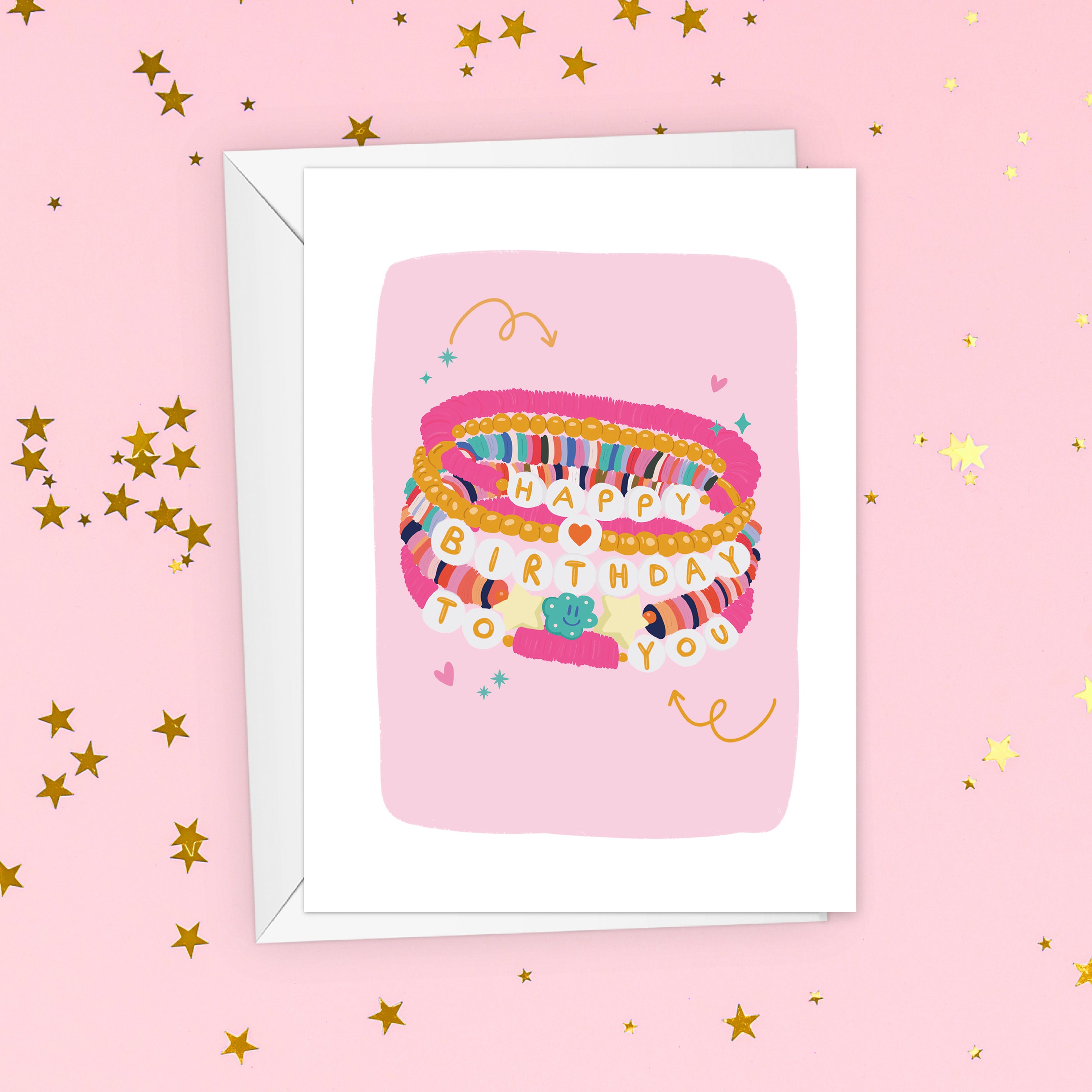 Birthday Bracelets Birthday Card for Swifties