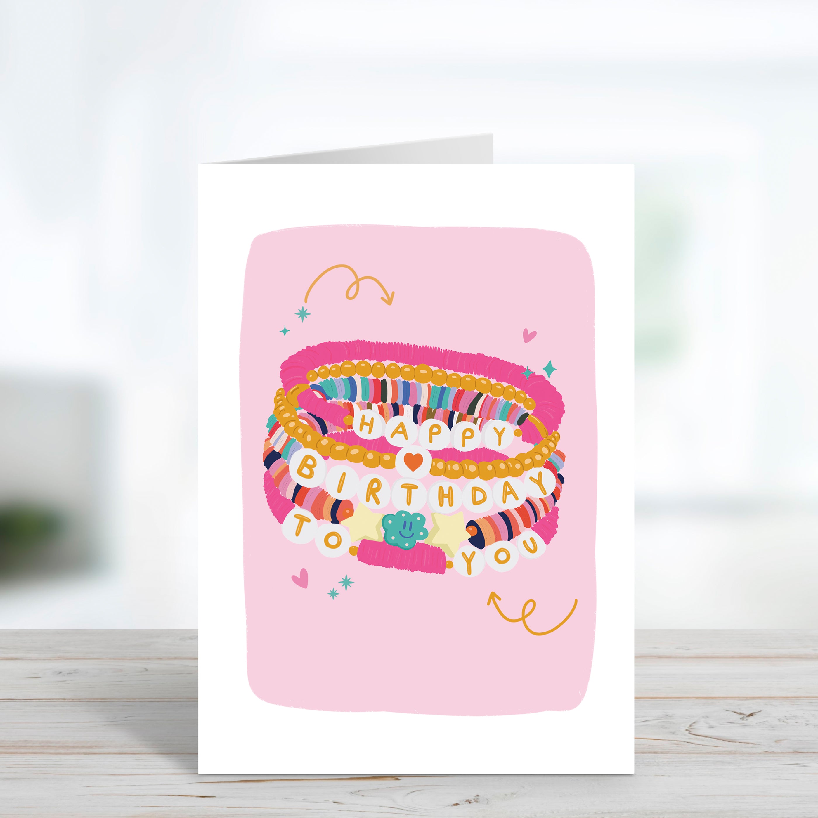 Birthday Bracelets Birthday Card for Swifties