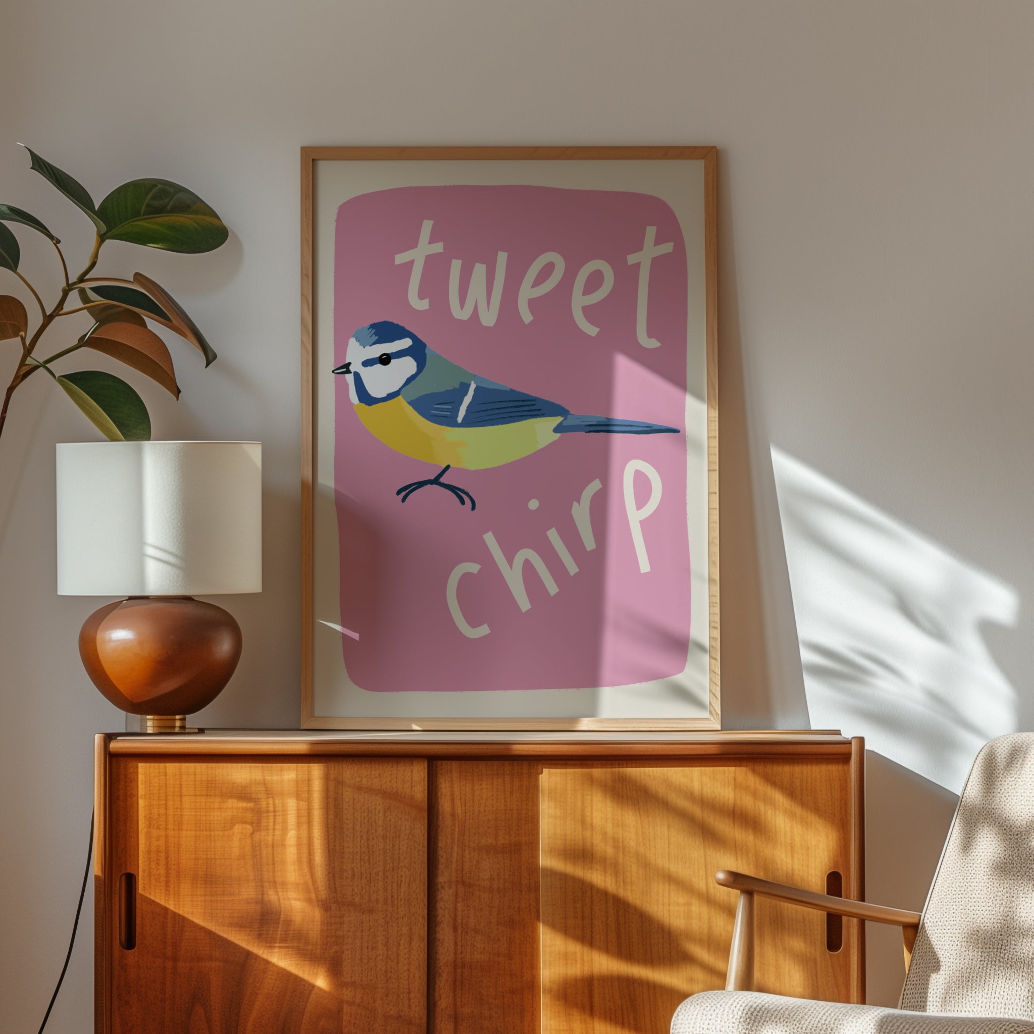 Blue Tit Art Print