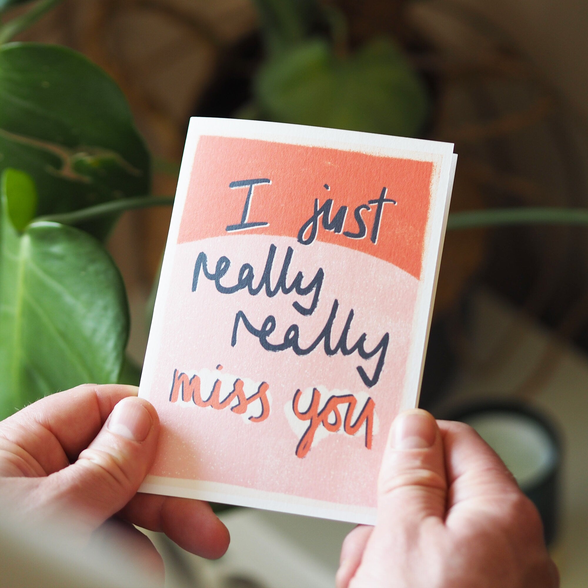 Really Really Miss You Card