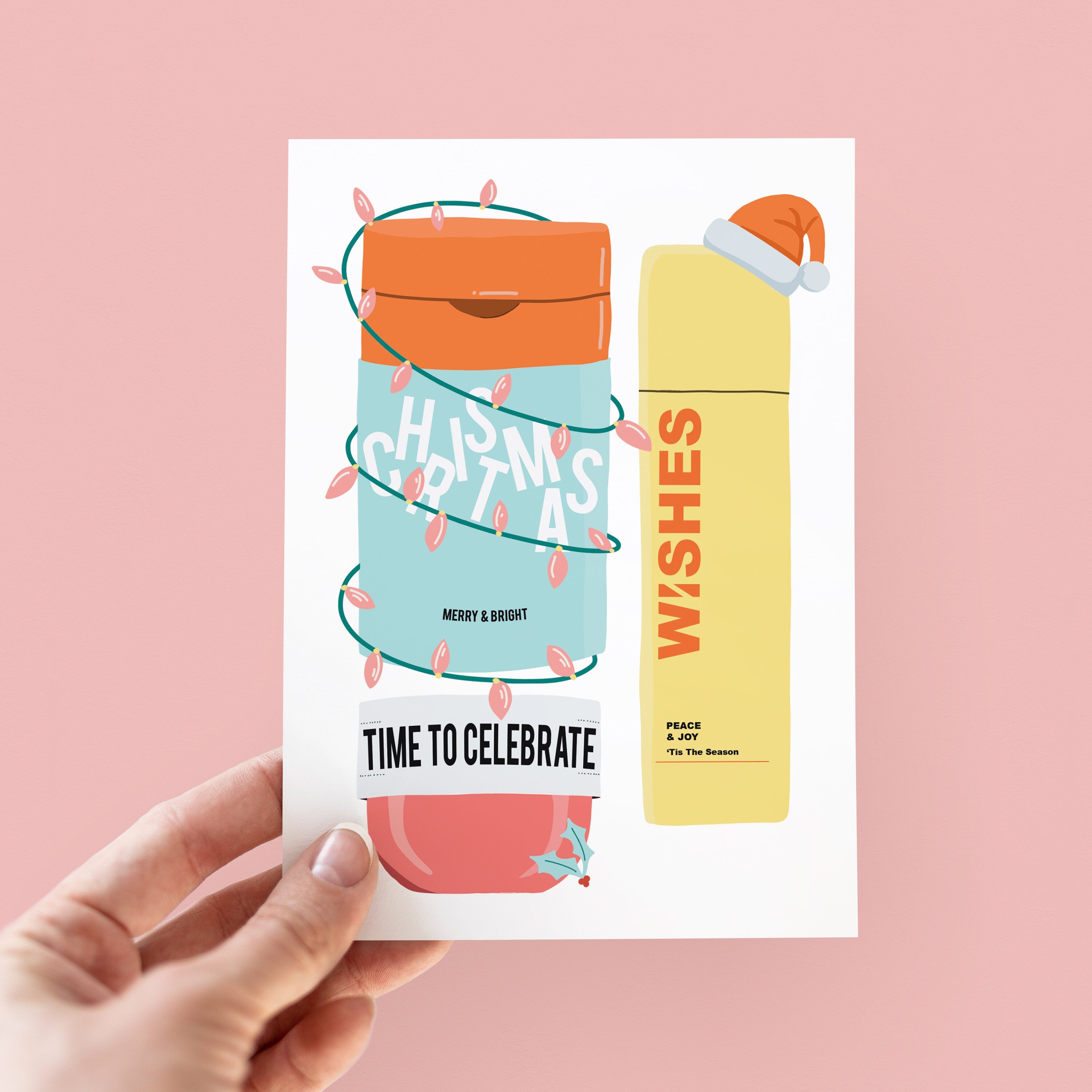 Christmas Skincare Card For Teen Girls