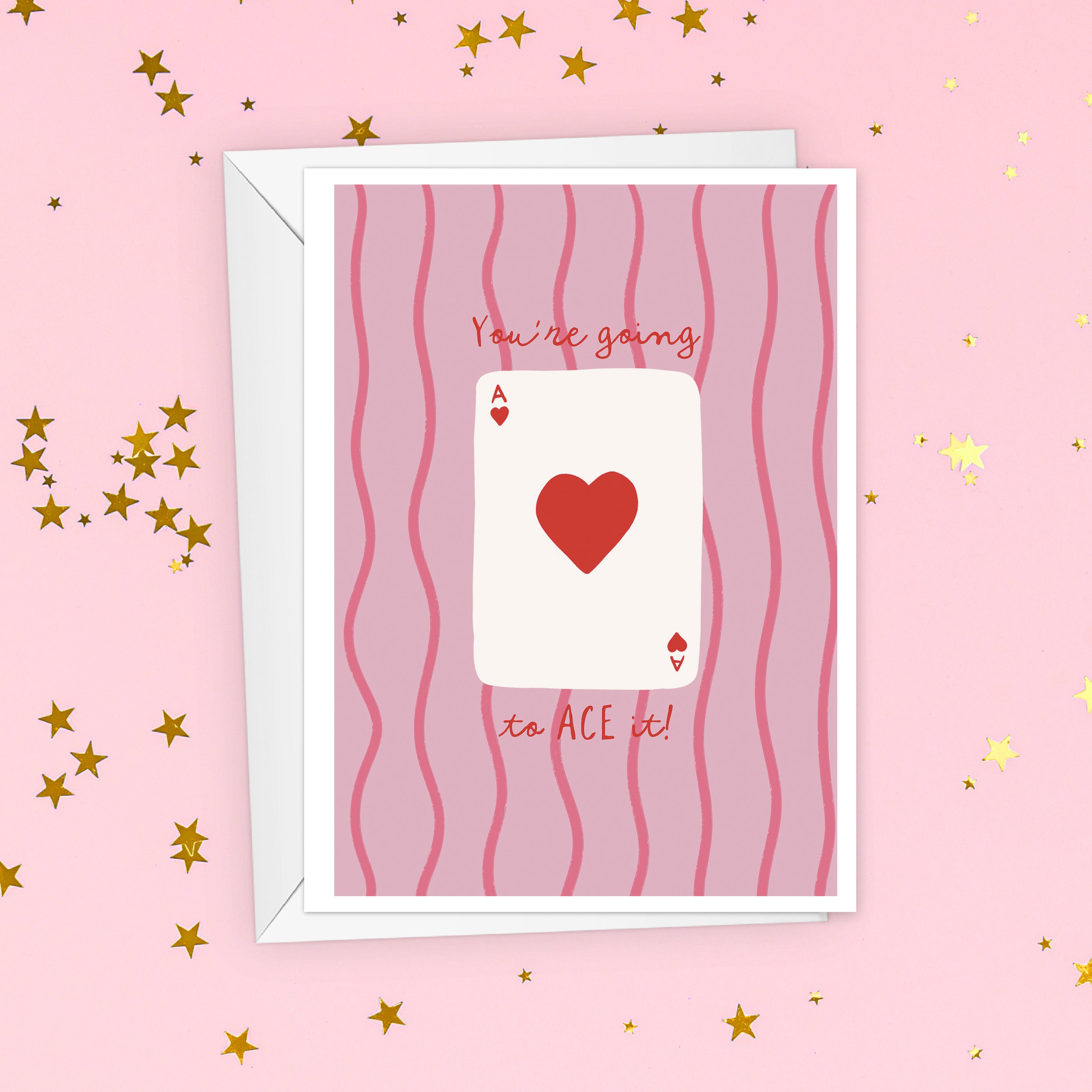 Ace It Good Luck Card For Her
