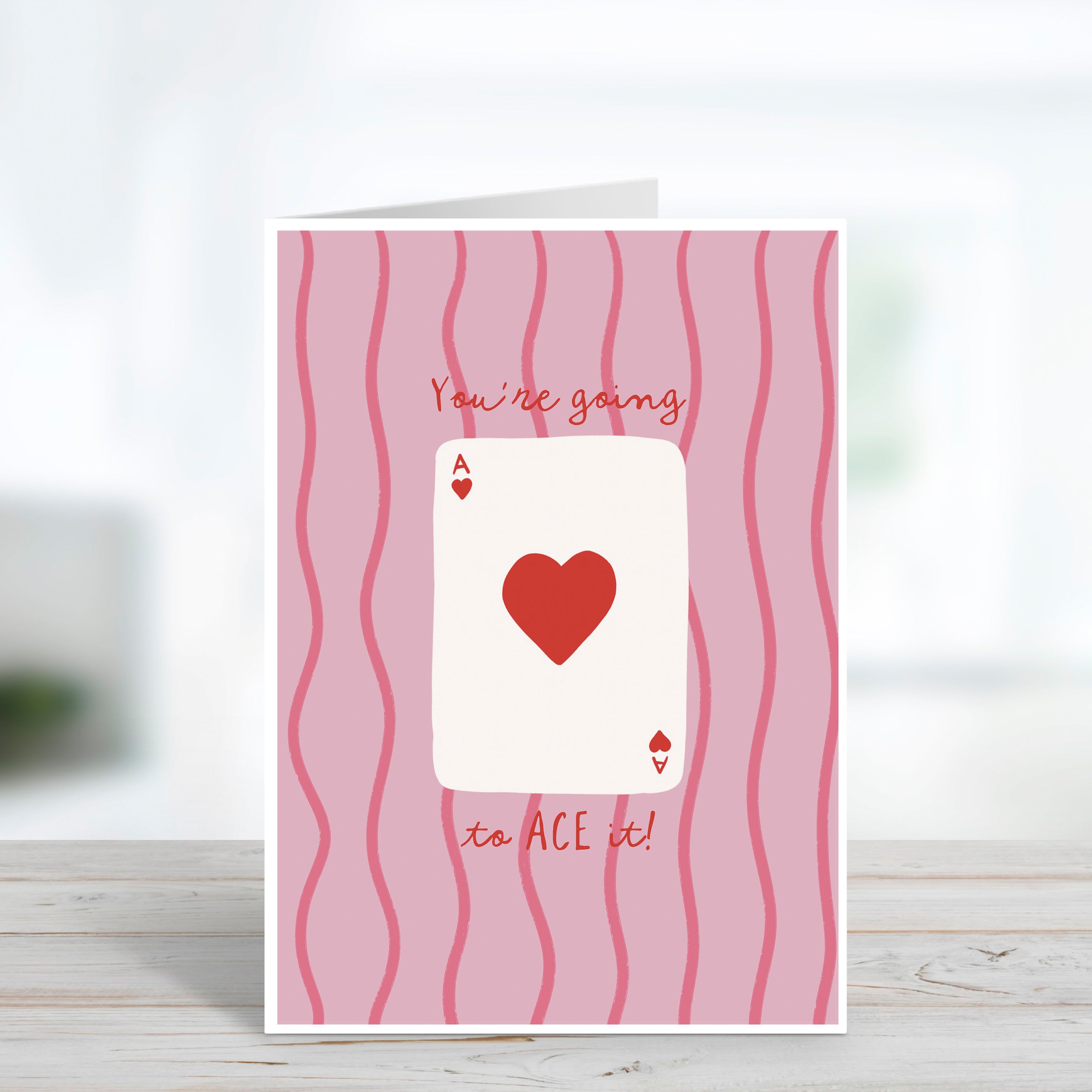 Ace It Good Luck Card For Her