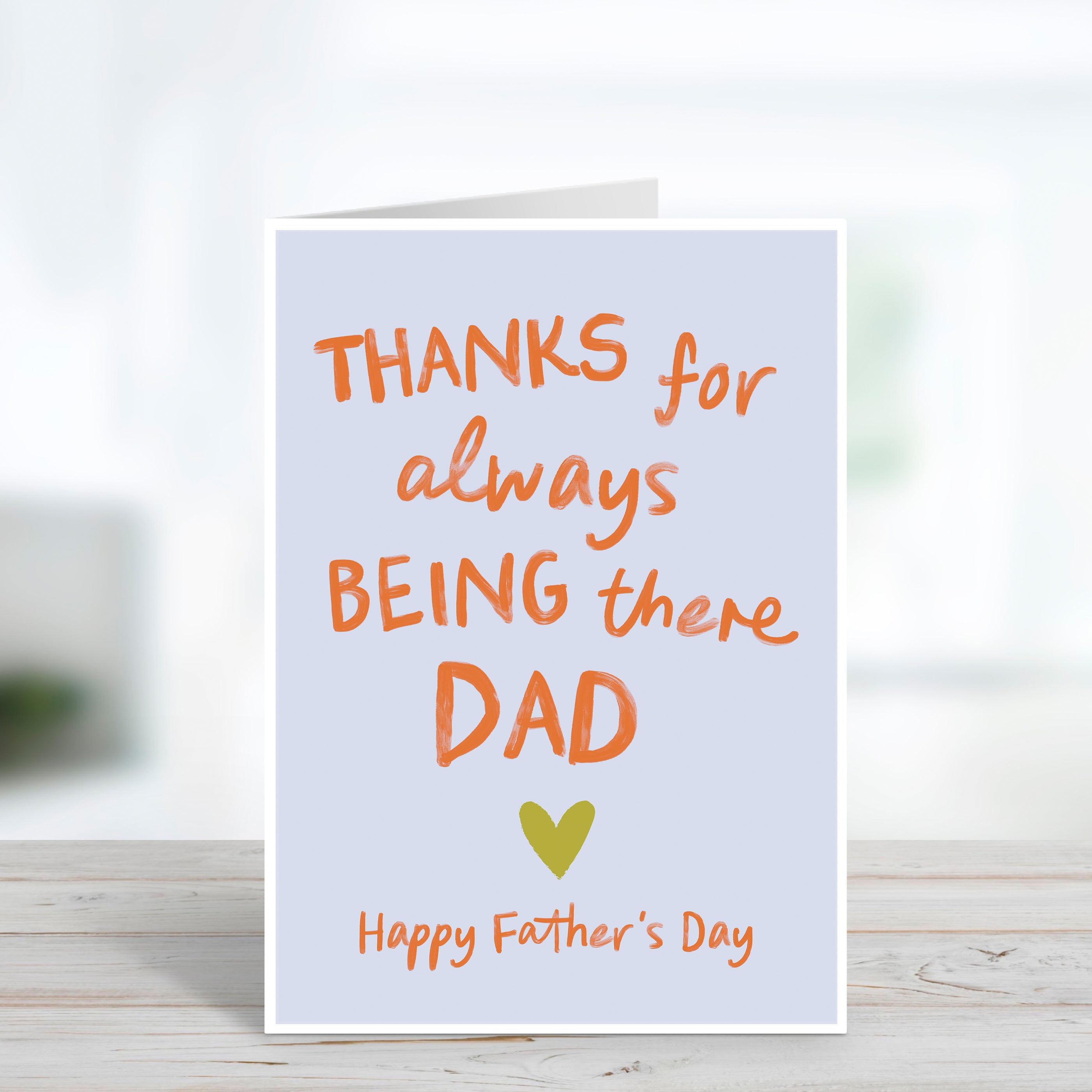 Always Being There Father's Day Card