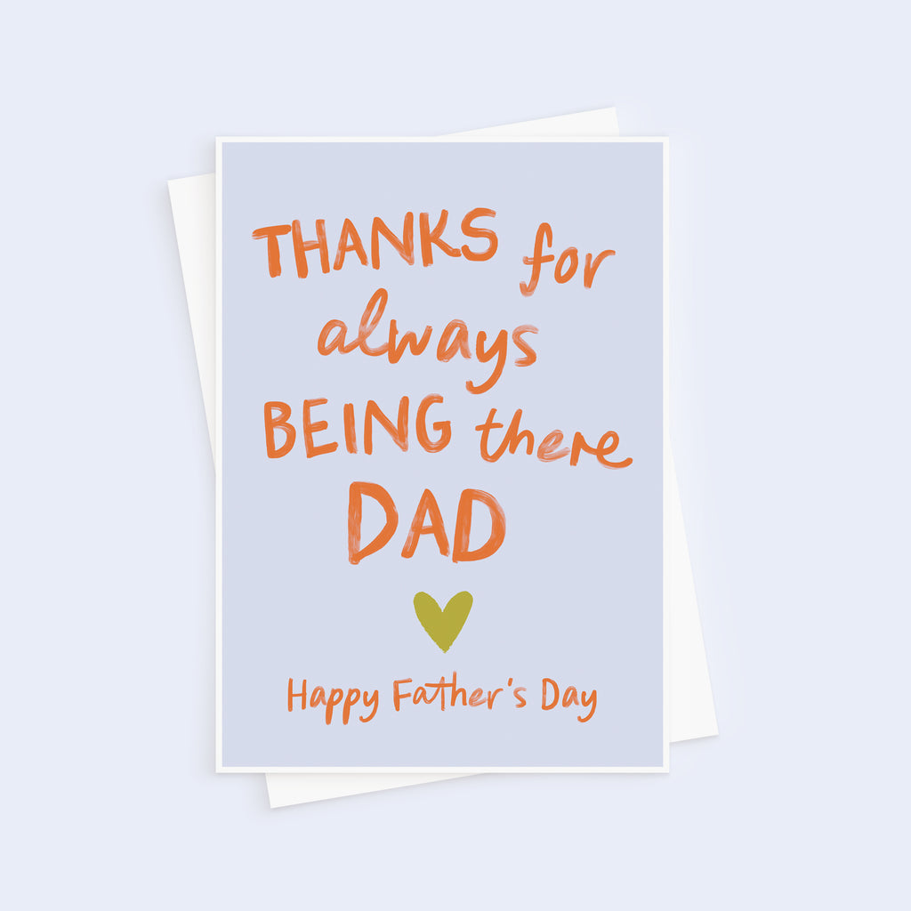 Always Being There Father's Day Card