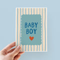 New Baby Boy Card
