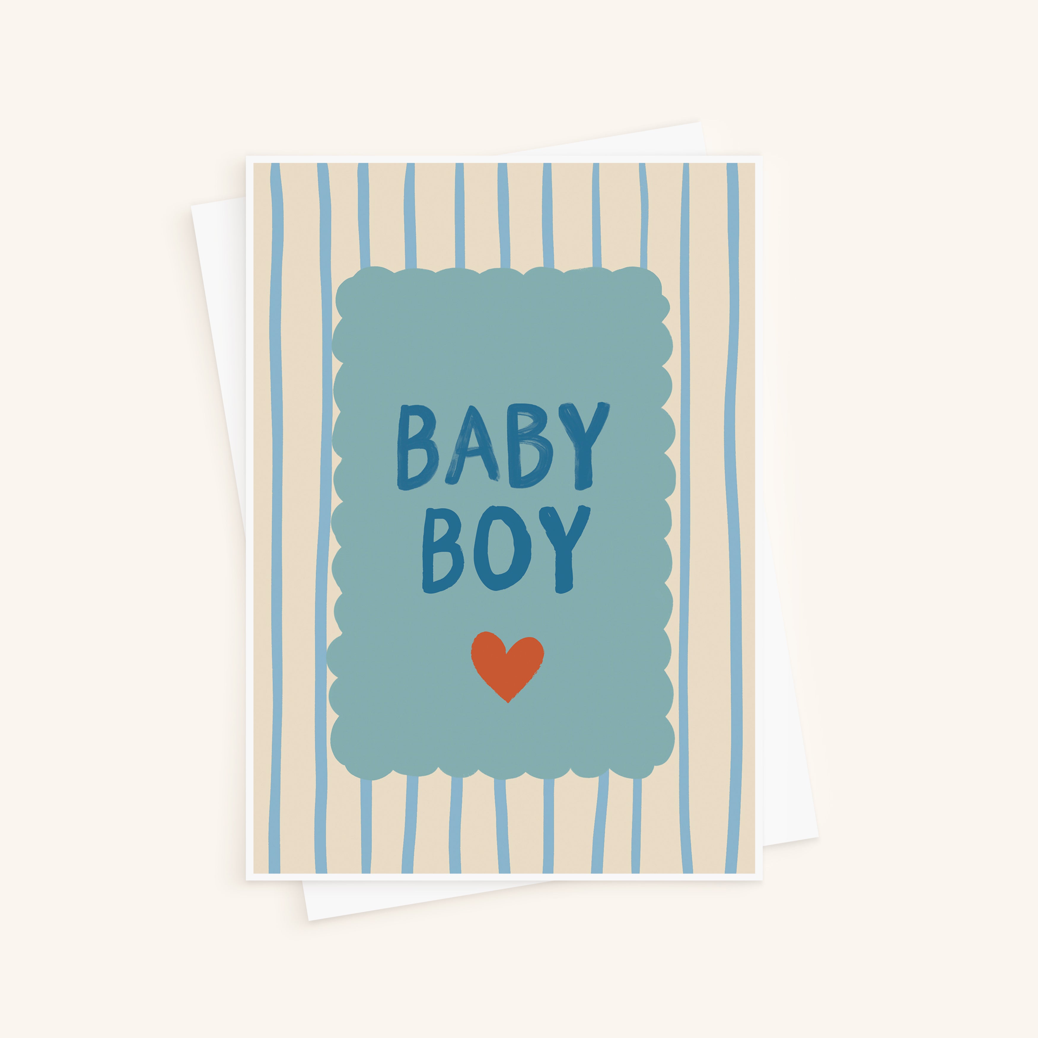 New Baby Boy Card