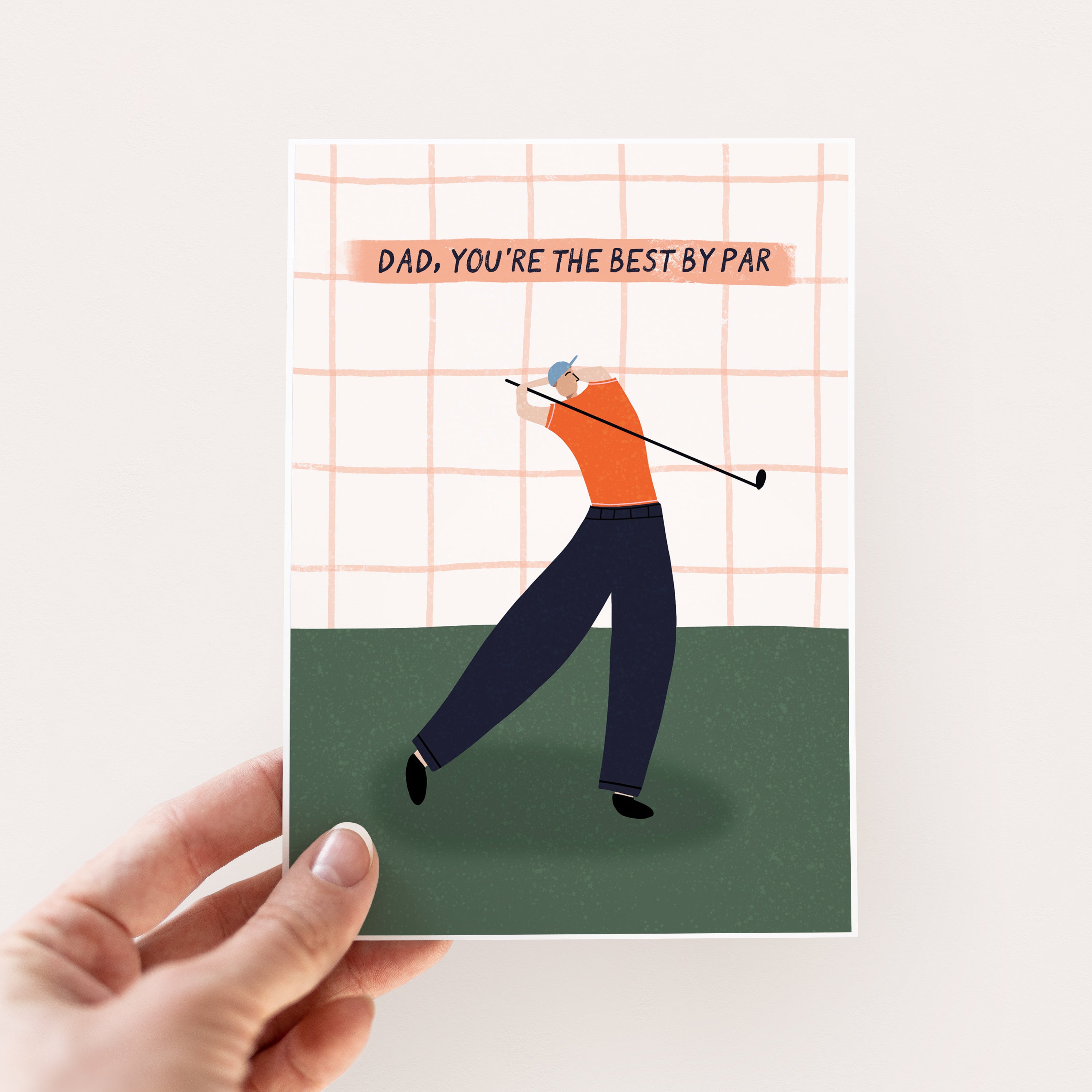 Golf Pun Father's Day Card For Dad