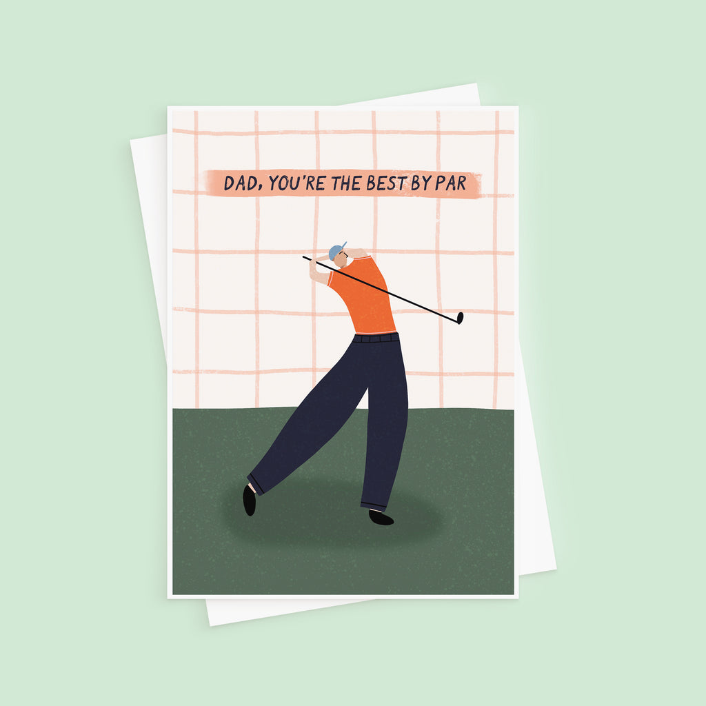 Golf Pun Father's Day Card For Dad