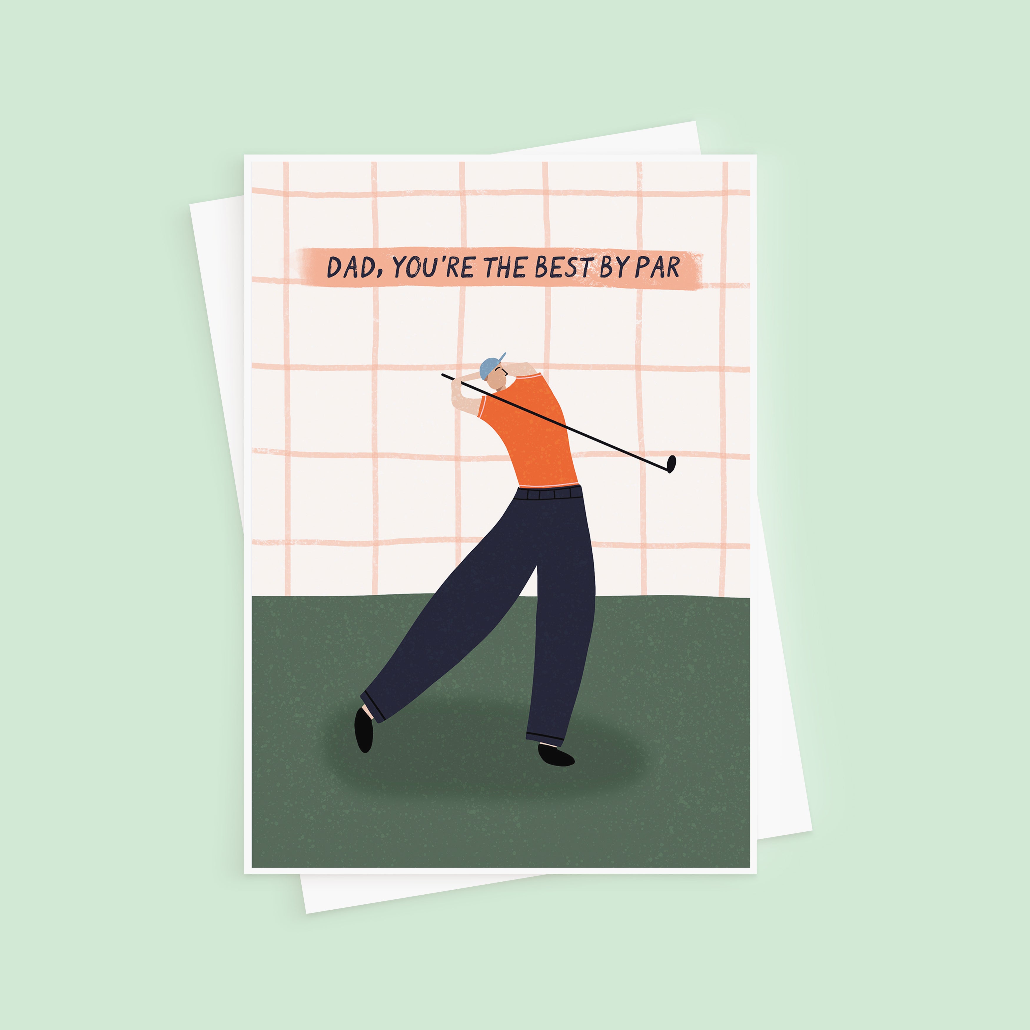 Golf Pun Father's Day Card For Dad