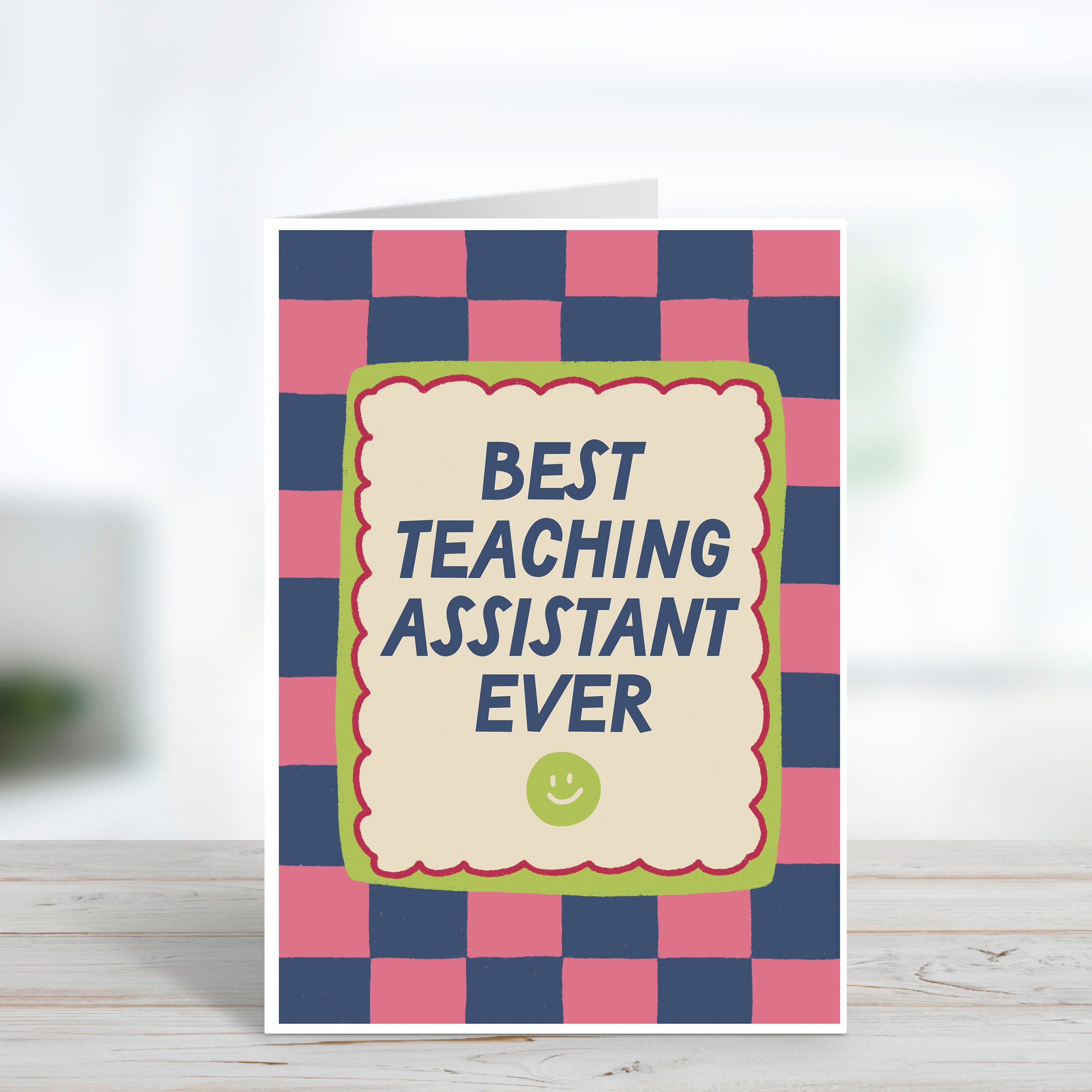 Best Teaching Assistant Ever Thank You Card