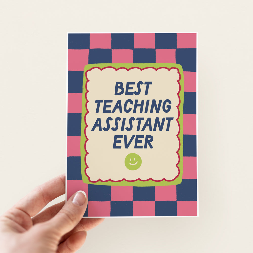Best Teaching Assistant Ever Thank You Card