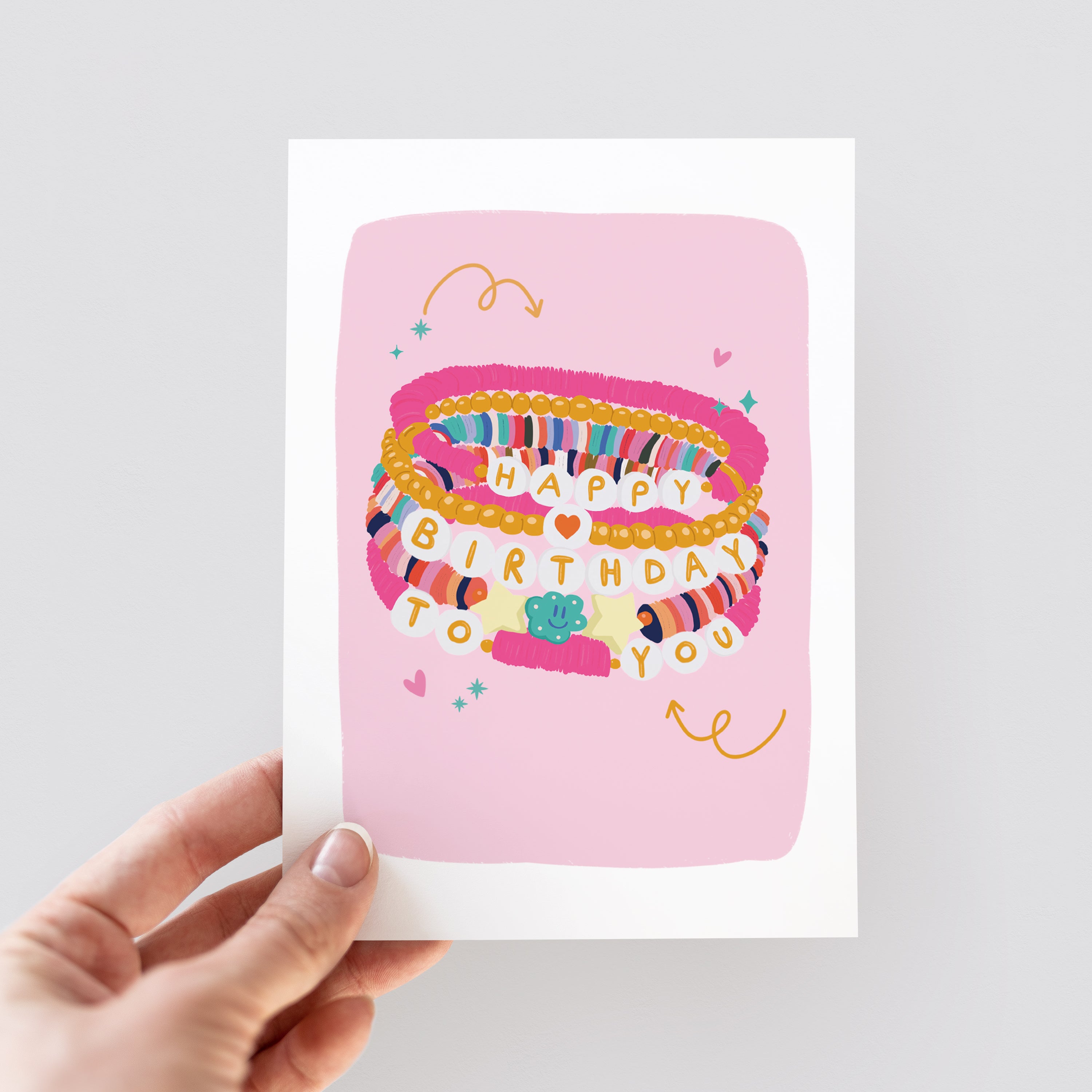 Birthday Bracelets Birthday Card for Swifties