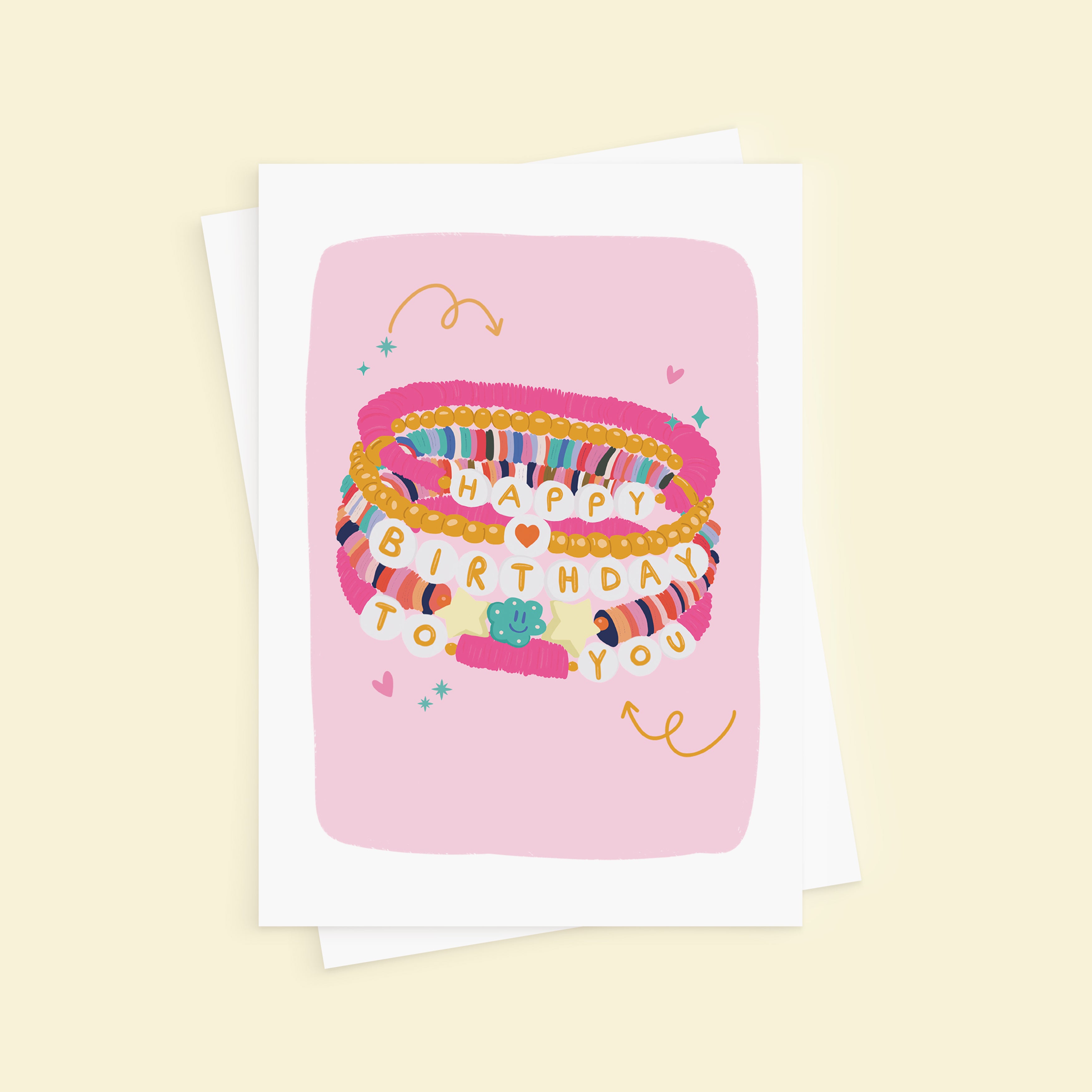 Birthday Bracelets Birthday Card for Swifties