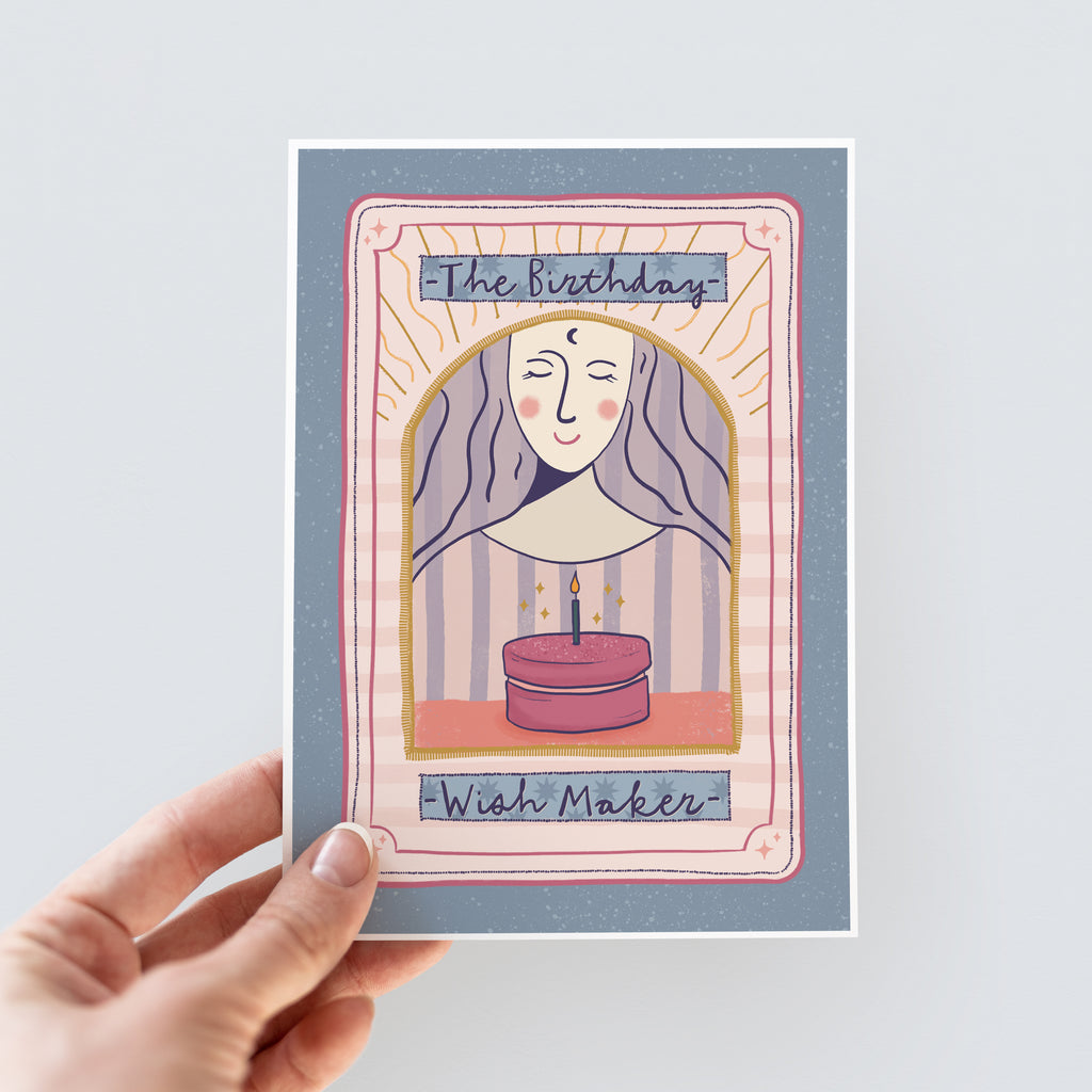 The Birthday Wish Maker Tarot Style Birthday Card