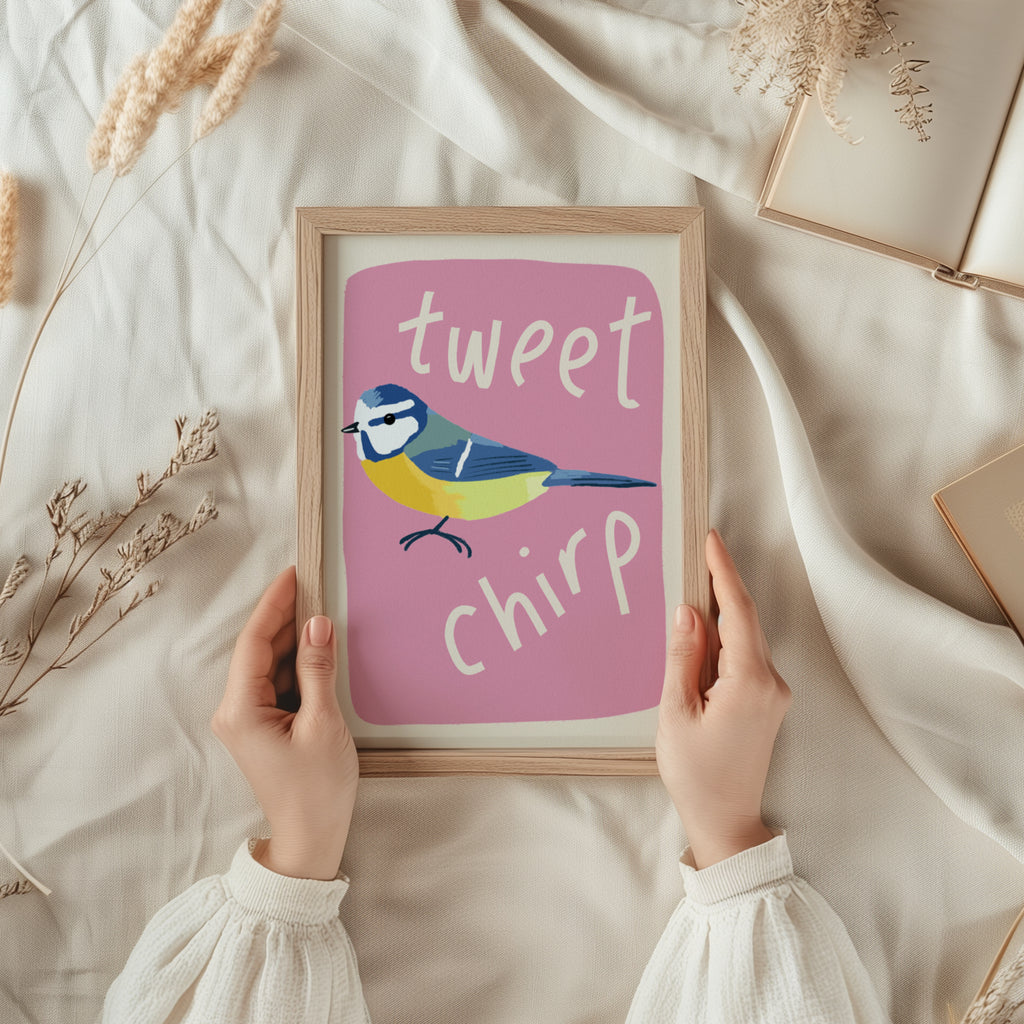 Blue Tit Art Print