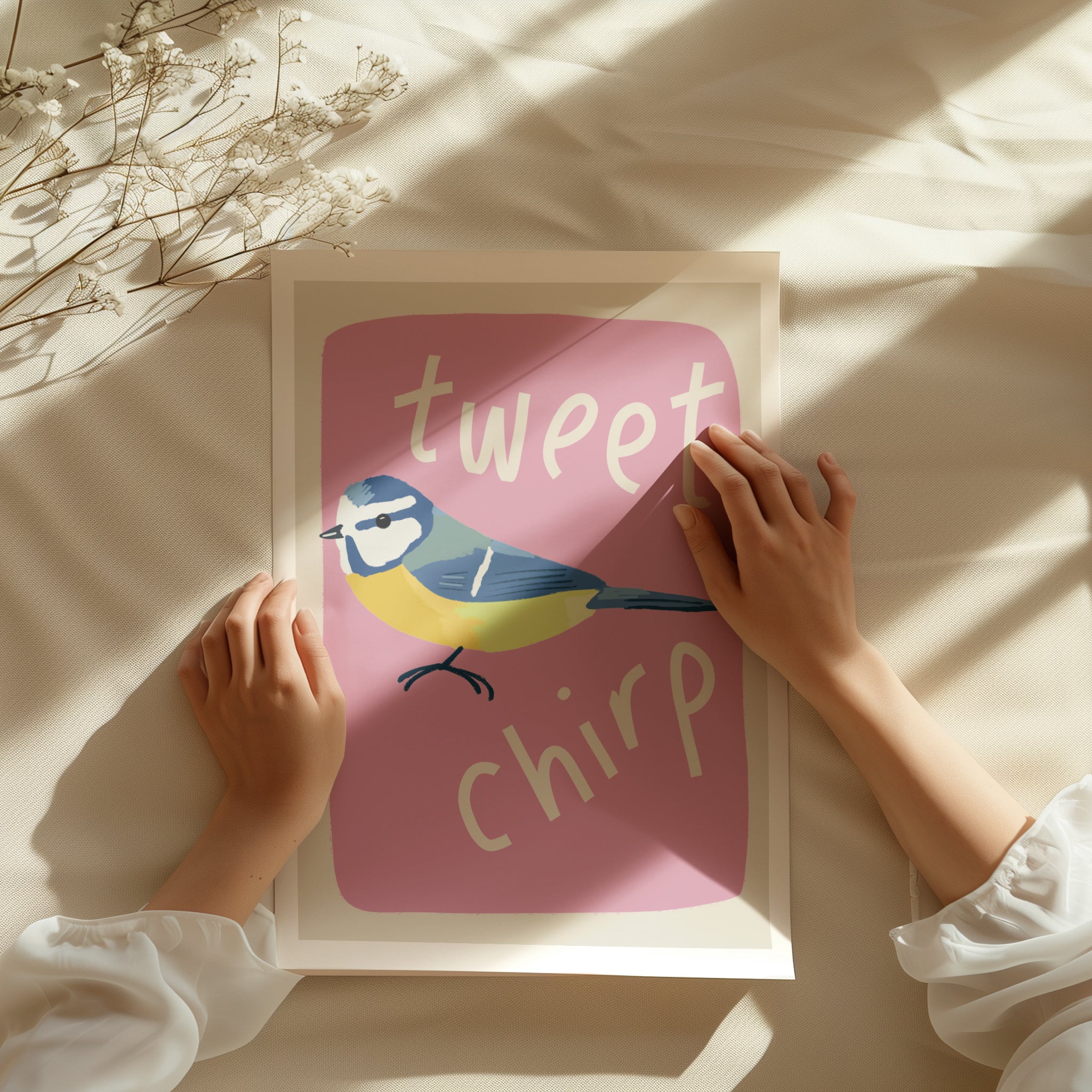 Blue Tit Art Print