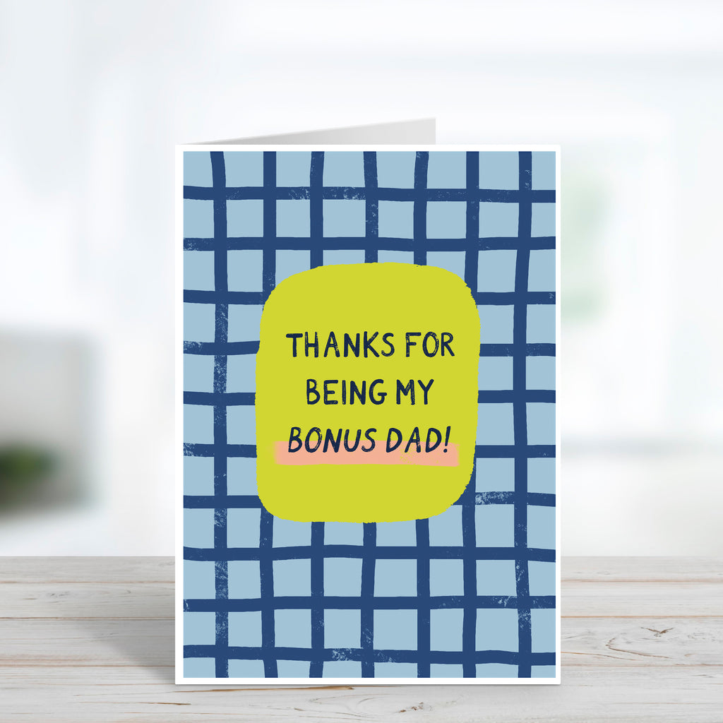 Bonus Dad Father's Day Card For Step Dad