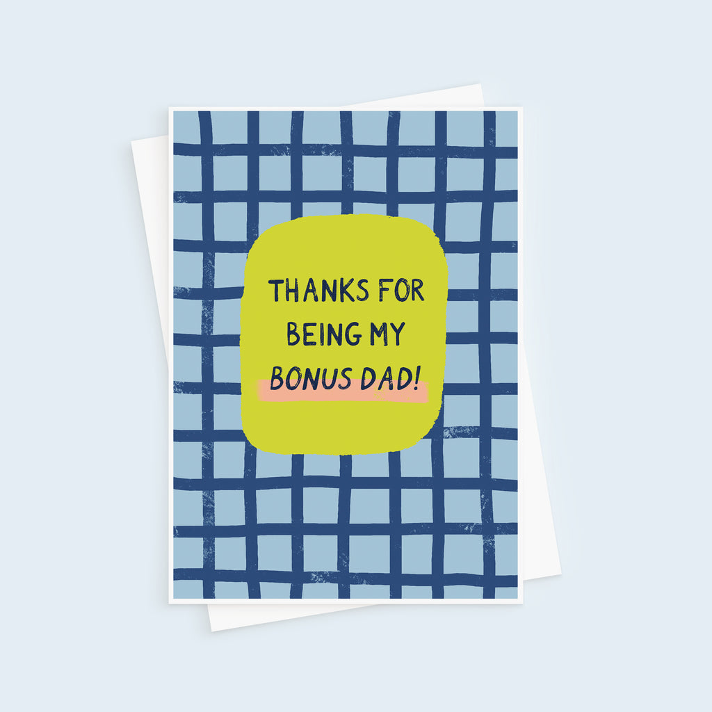 Bonus Dad Father's Day Card For Step Dad