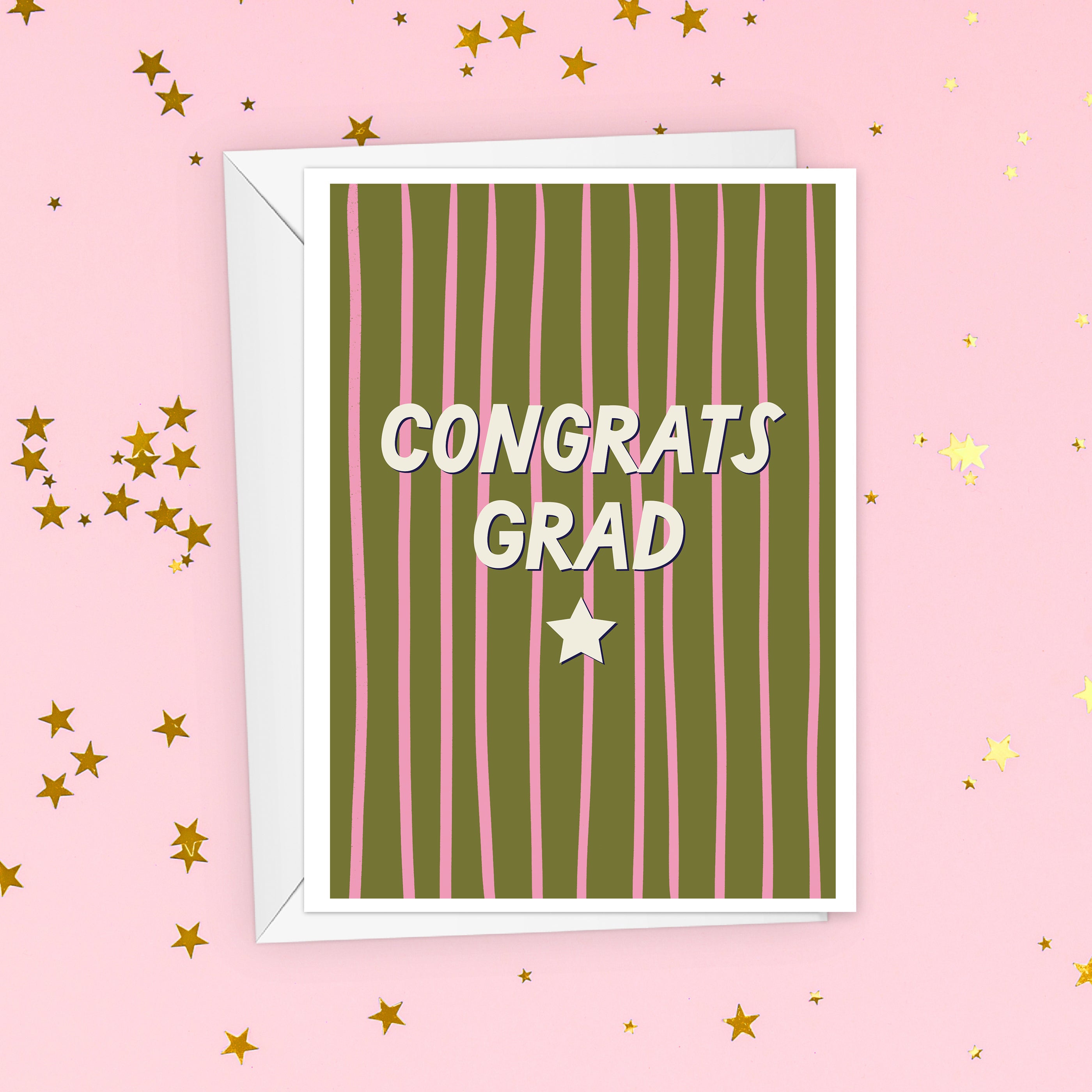 Congrats Grad Graduation Card