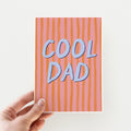 Cool Dad Stripes Father's Day Card