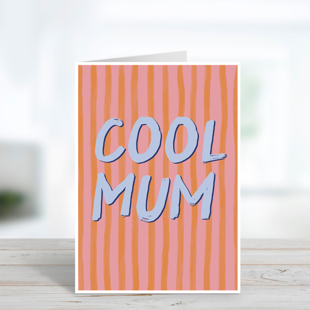 Modern Cool Mum Mother's Day Card