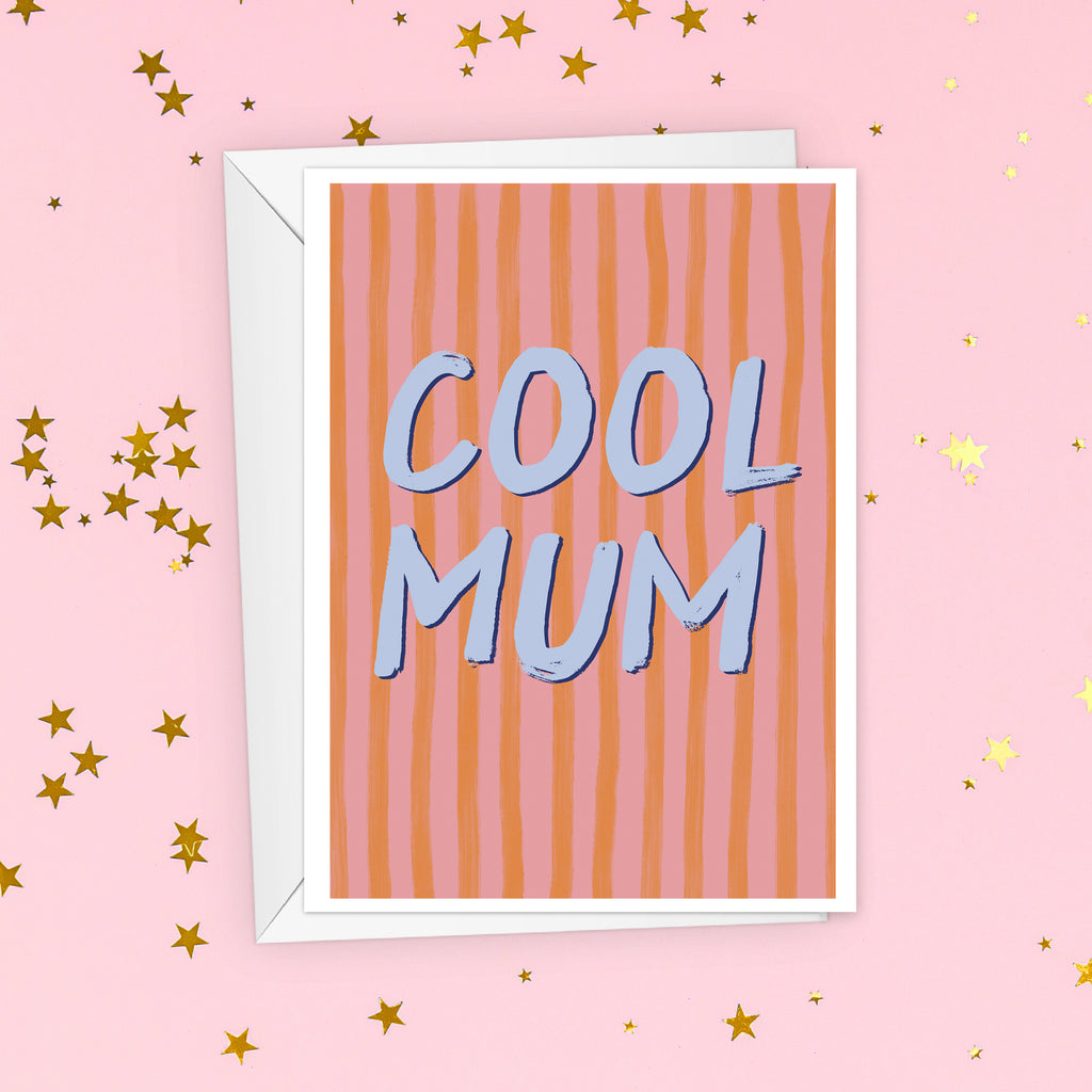 Modern Cool Mum Mother's Day Card