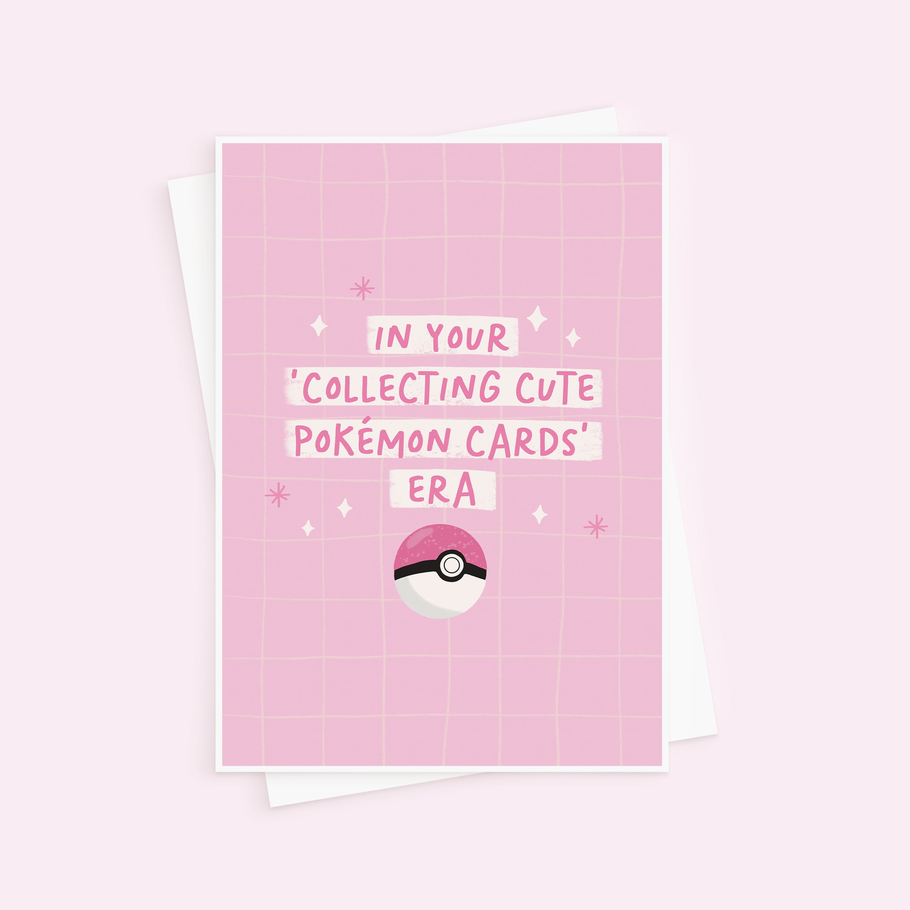 Cute Pokemon Card Era Birthday Card For Her