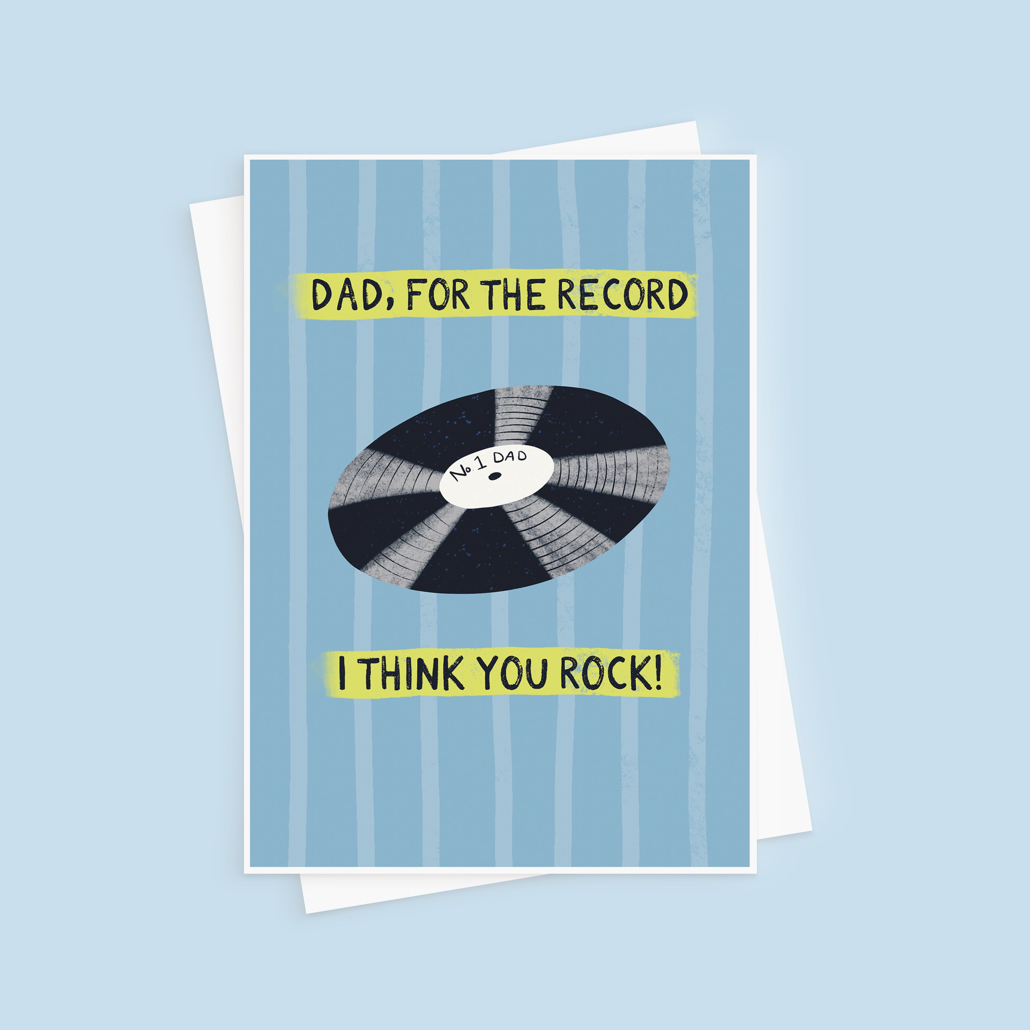 You Rock Father's Day Card For Dad