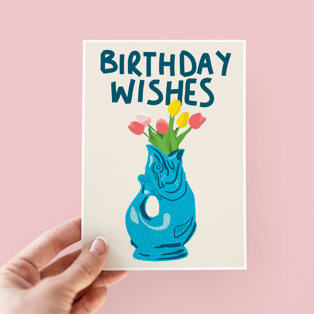 Glug Jug Birthday Card
