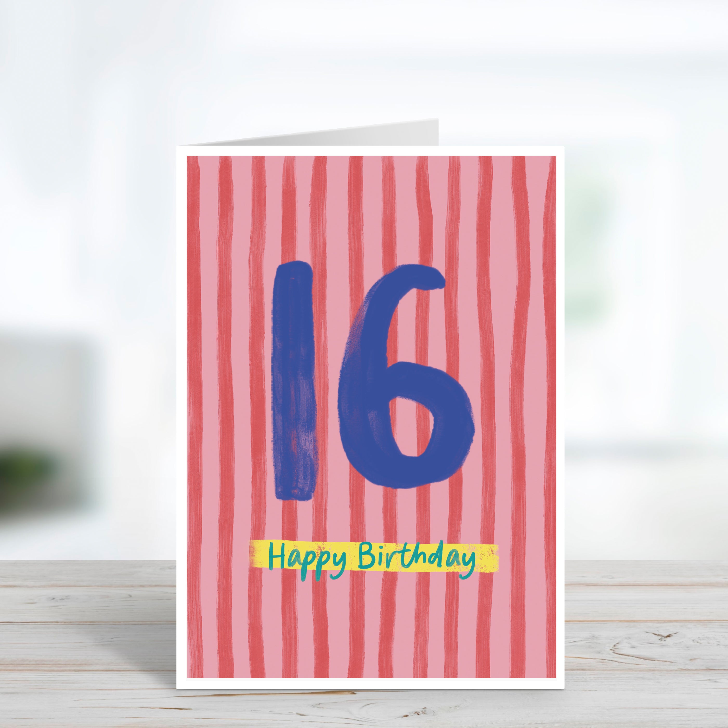 Happy 16th Birthday Card For Teen