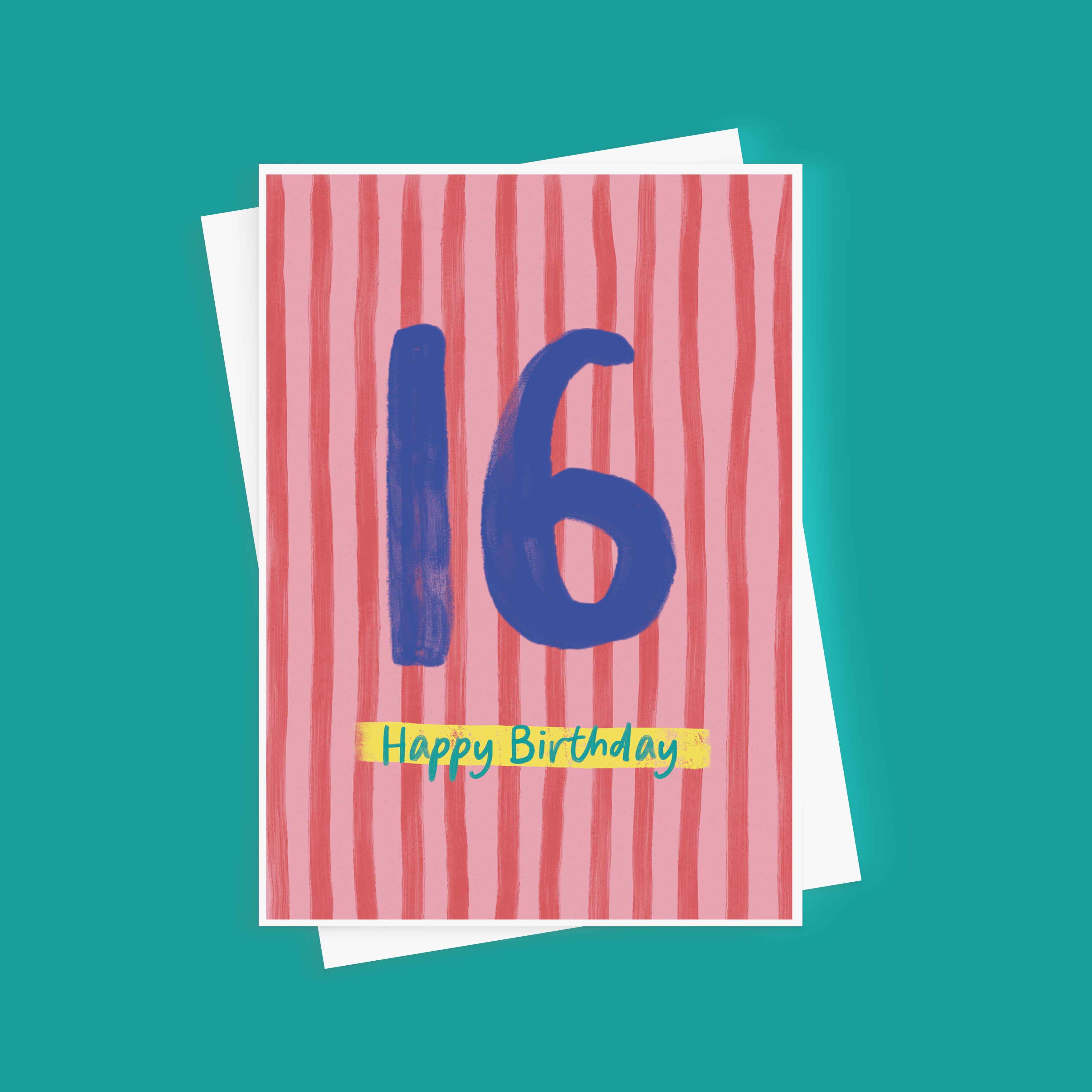 Happy 16th Birthday Card For Teen