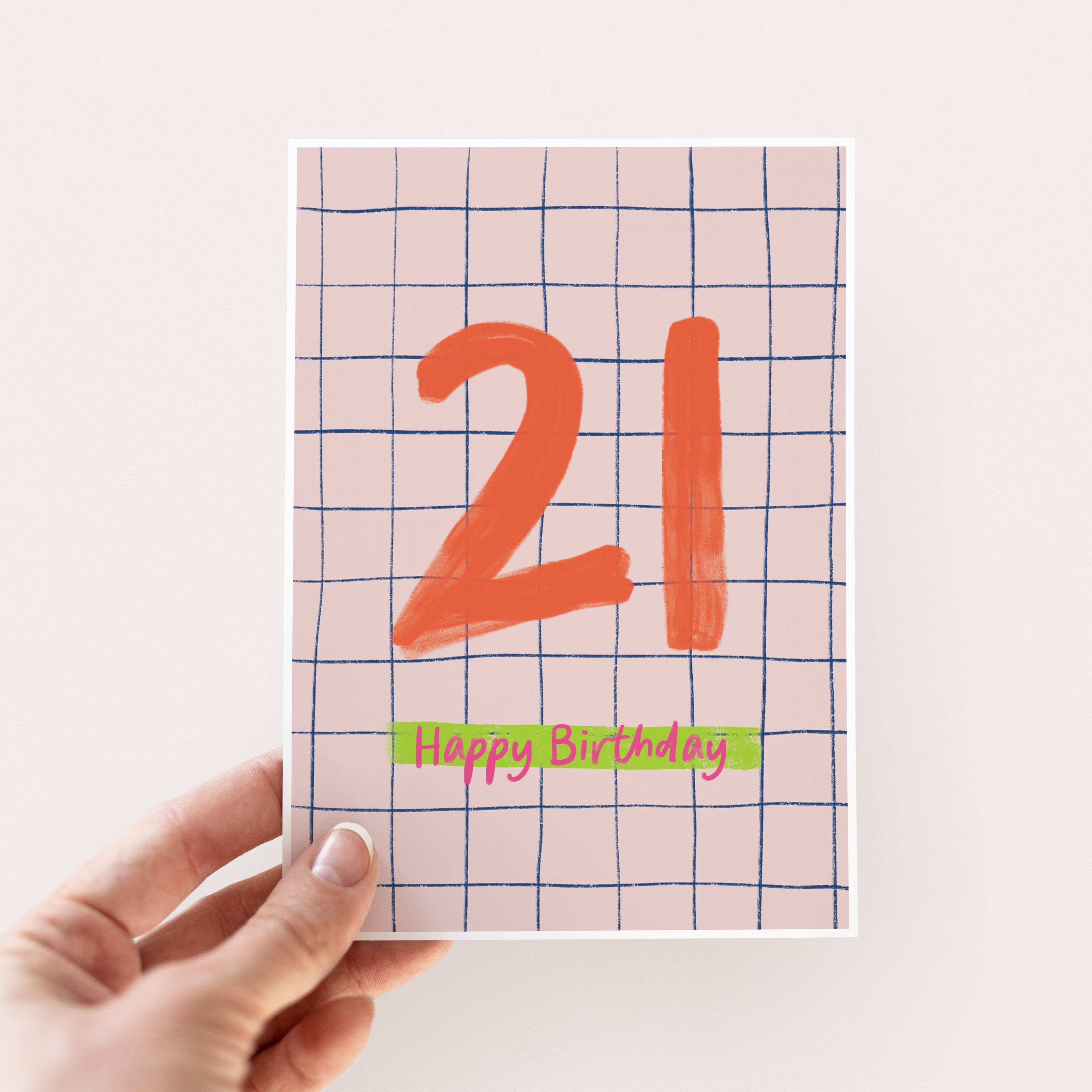 Happy 21st Birthday Card For Milestone Birthday