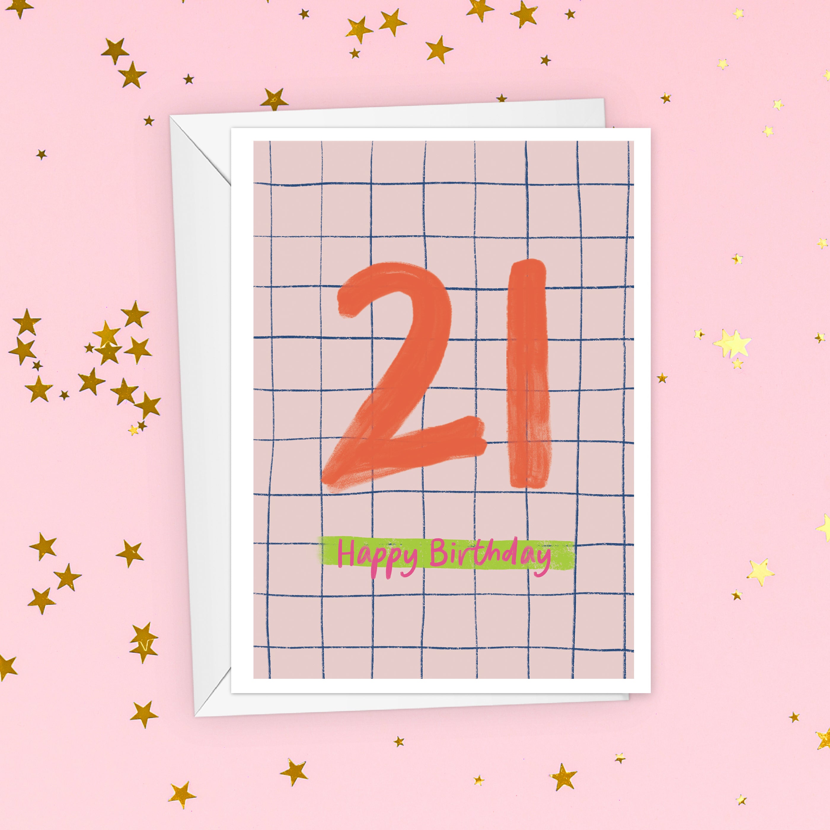 Happy 21st Birthday Card For Milestone Birthday