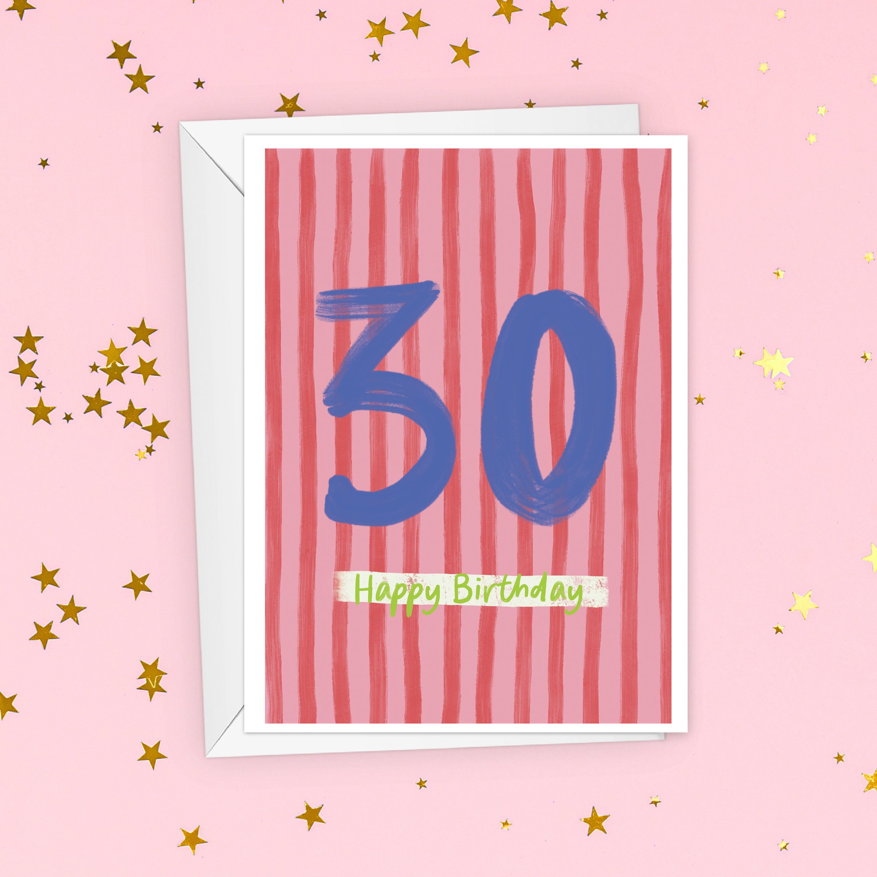 30th Birthday Milestone Birthday Card