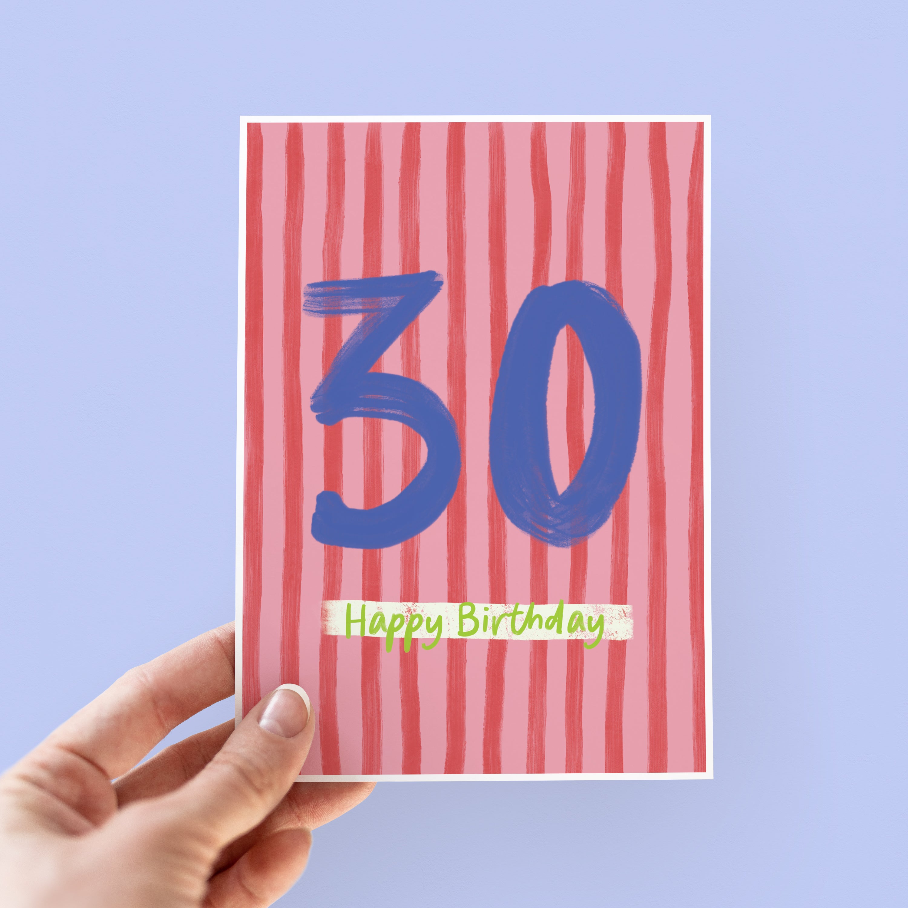 30th Birthday Milestone Birthday Card