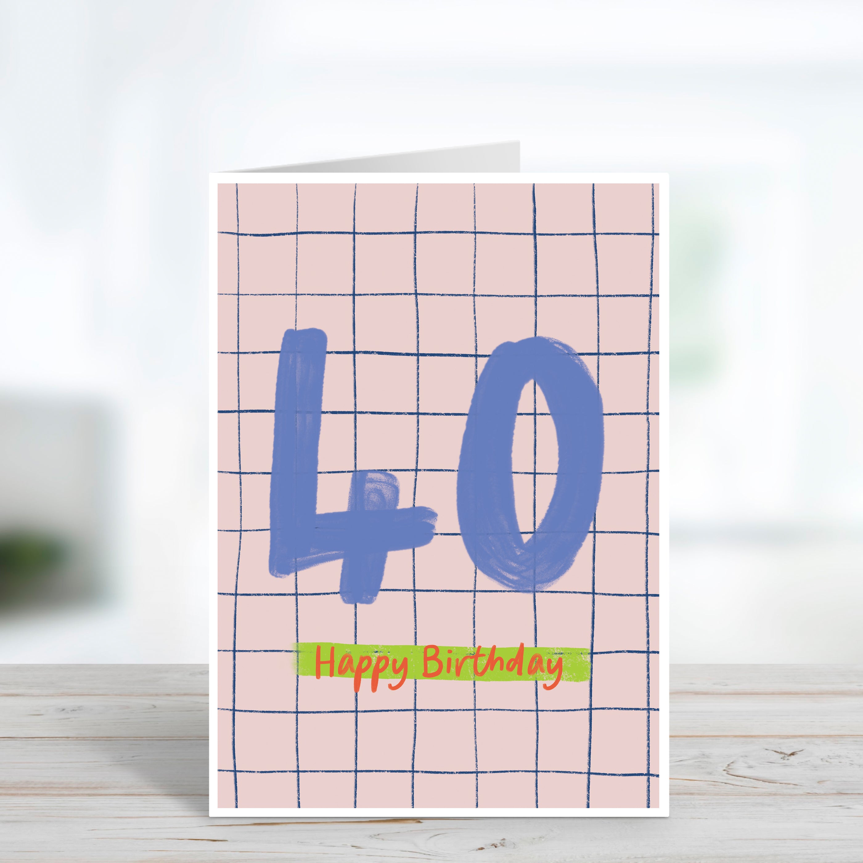 40th Birthday Milestone Birthday Card