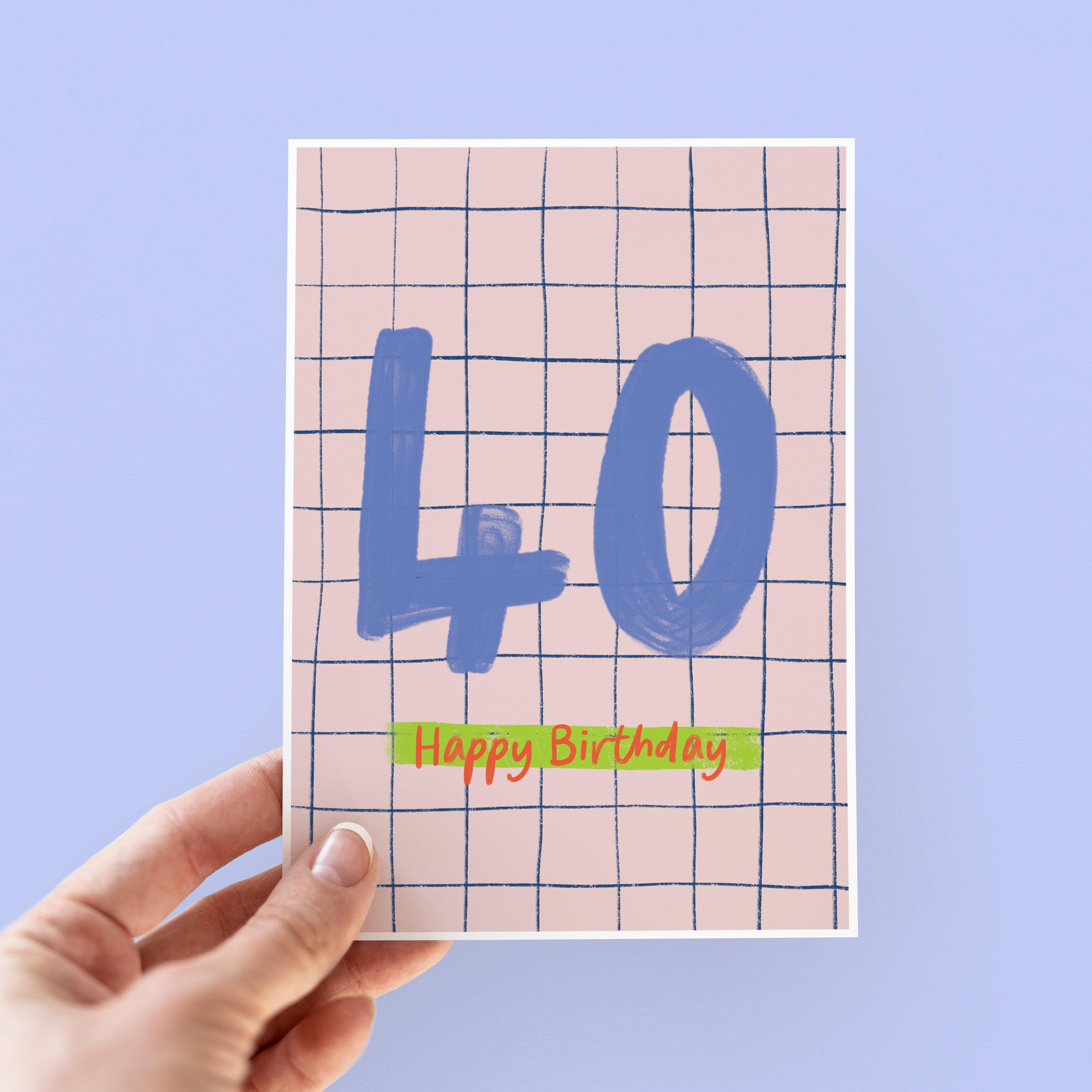 40th Birthday Milestone Birthday Card