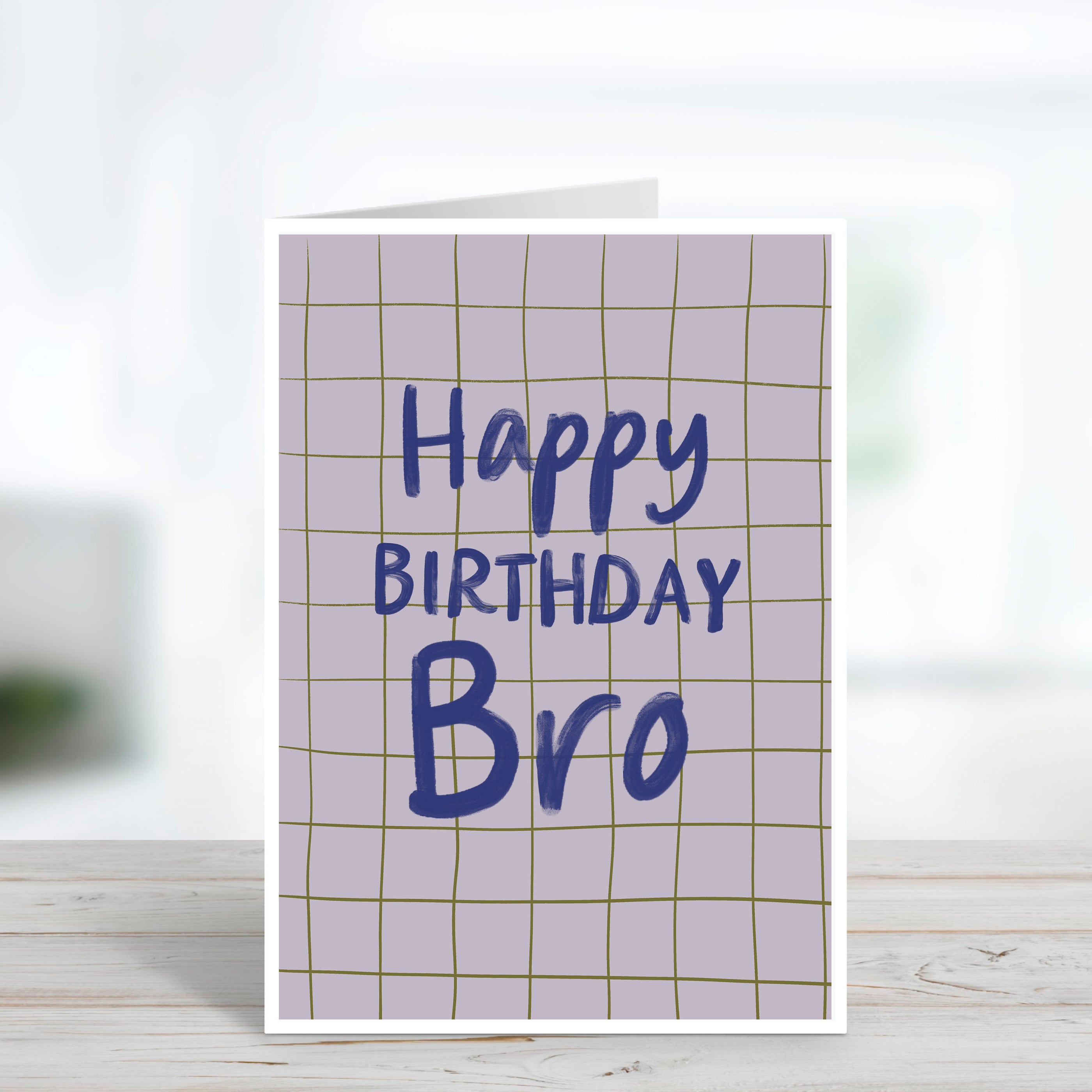 Happy Birthday Bro Birthday Card For Brother