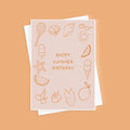 Happy Summer Birthday Card