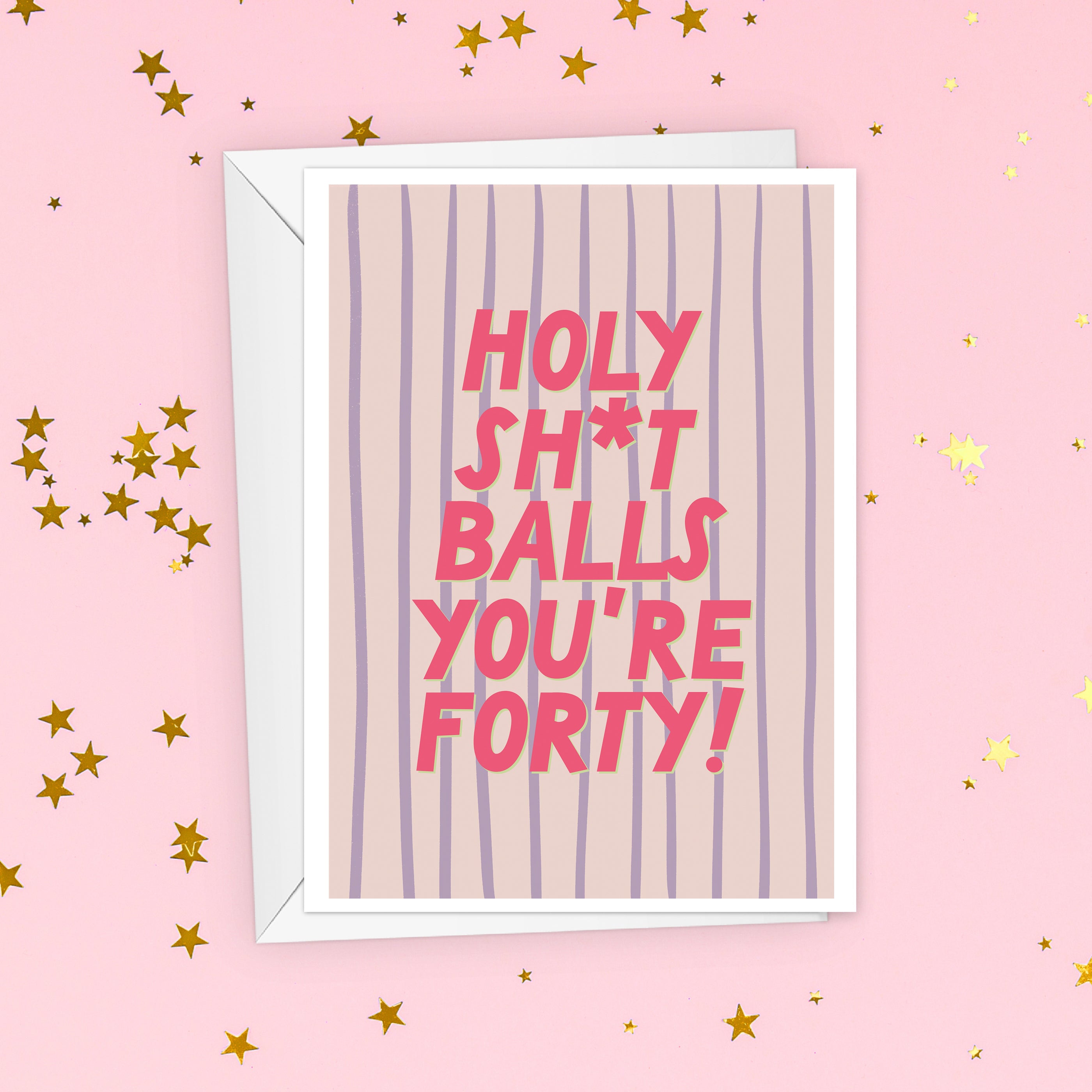 Funny 40th Birthday Card For Her