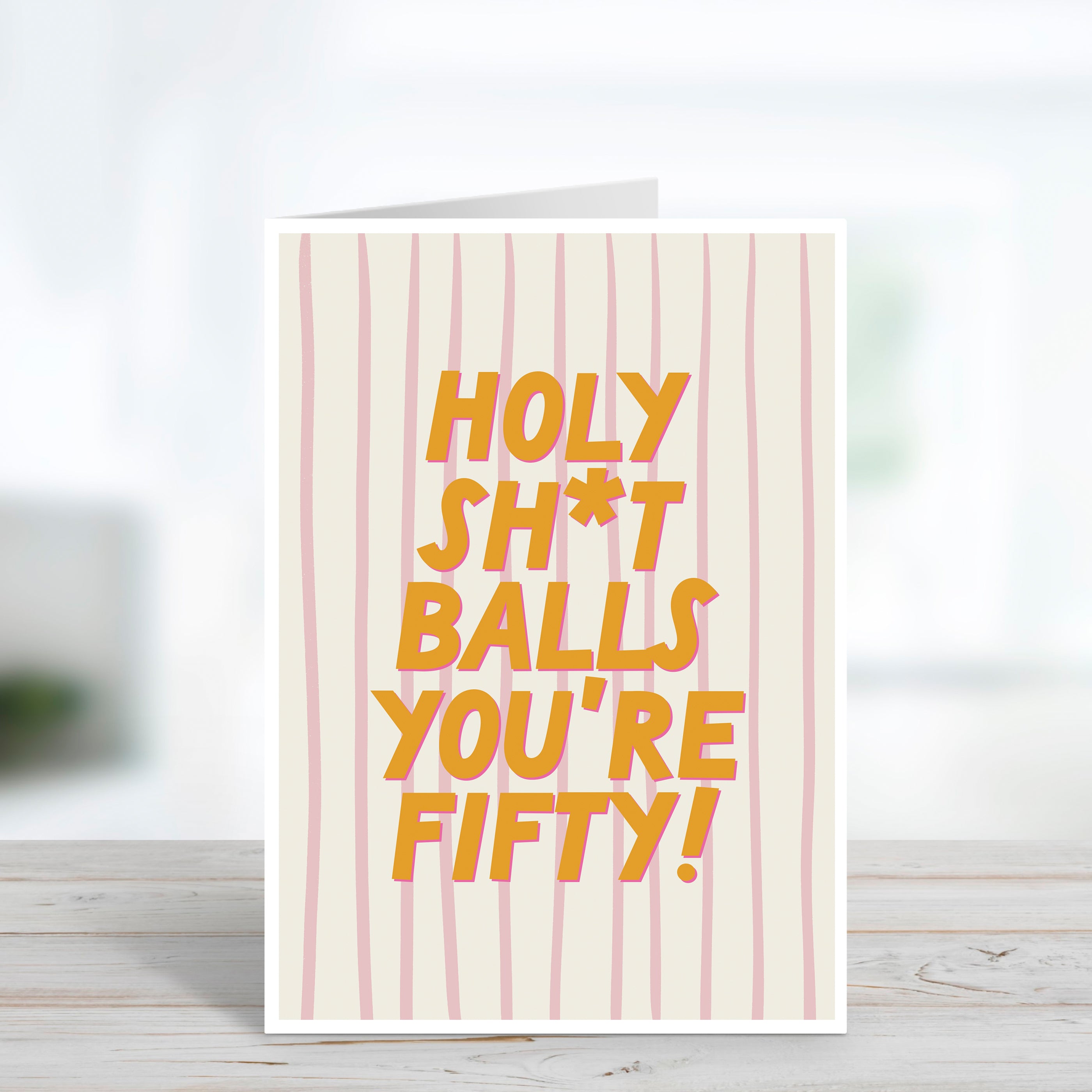 Funny 50th Birthday Card For Her