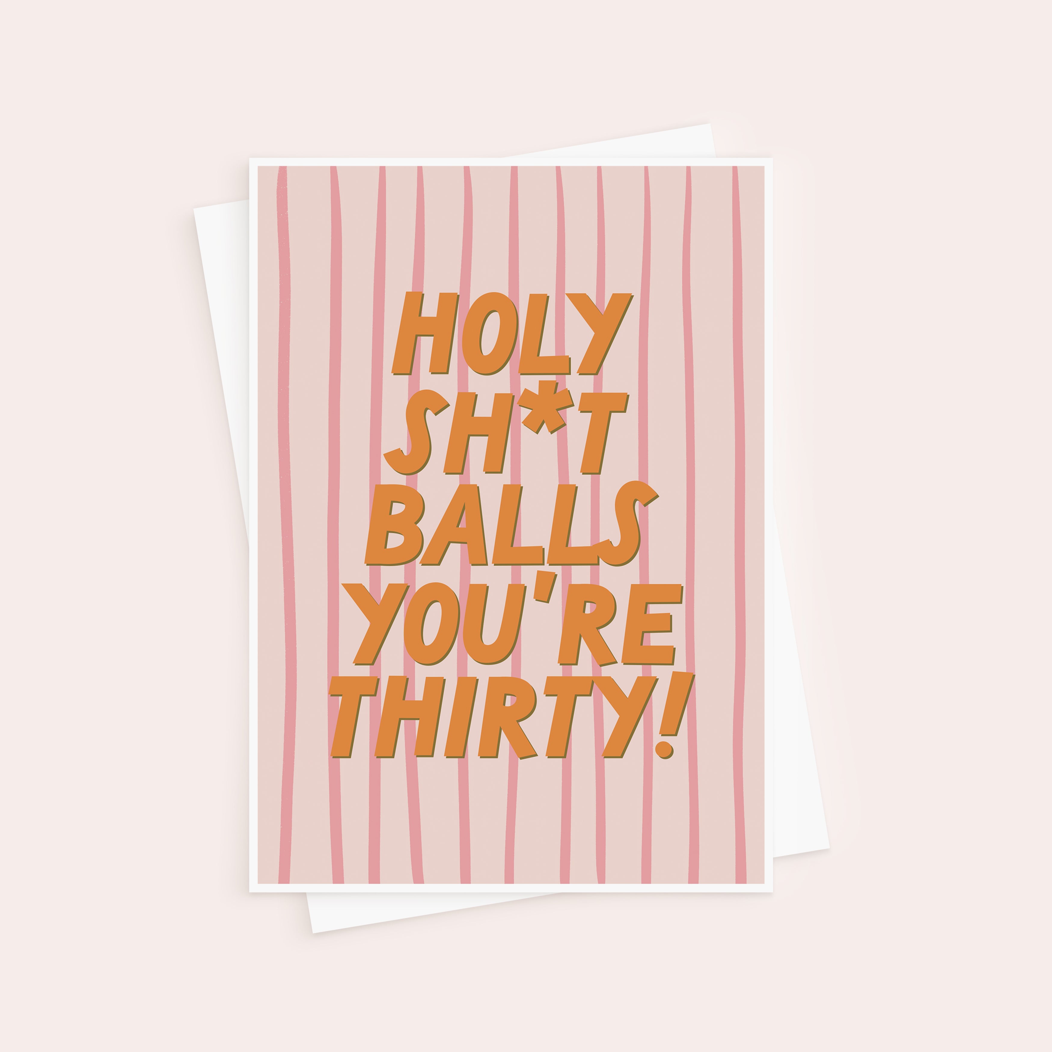 Funny 30th Birthday Card For Her