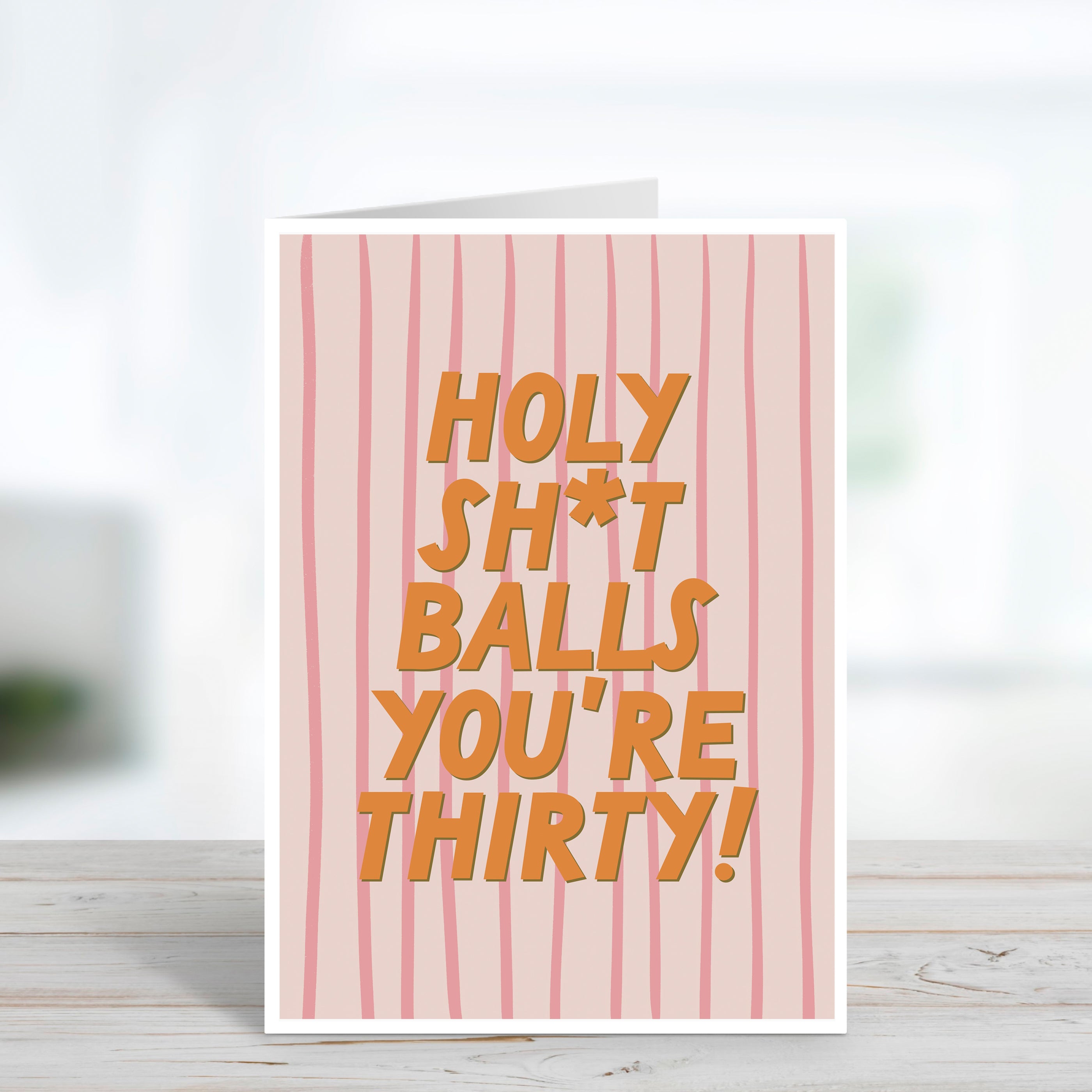 Funny 30th Birthday Card For Her