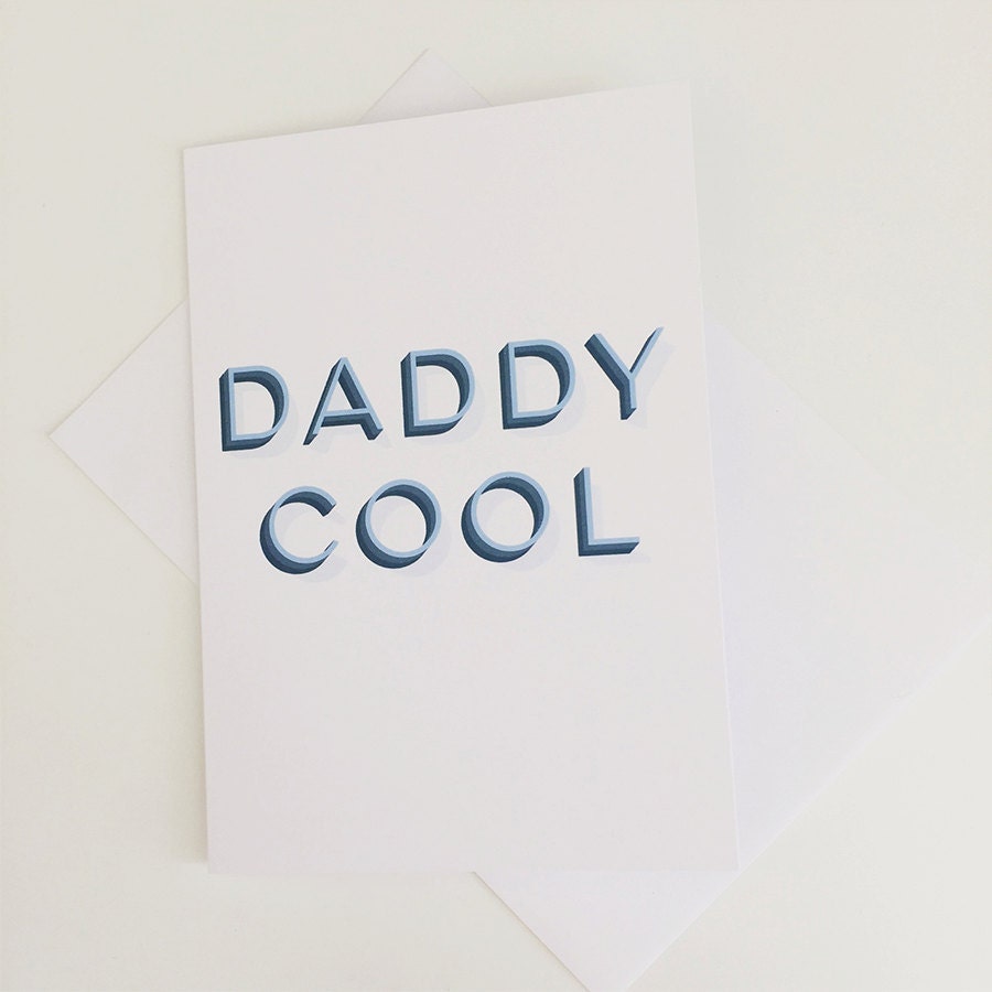 Daddy Cool Father's Day Card