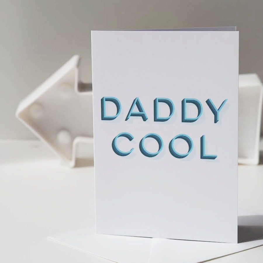 Daddy Cool Father's Day Card