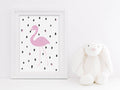 Flamingo Nursery Print