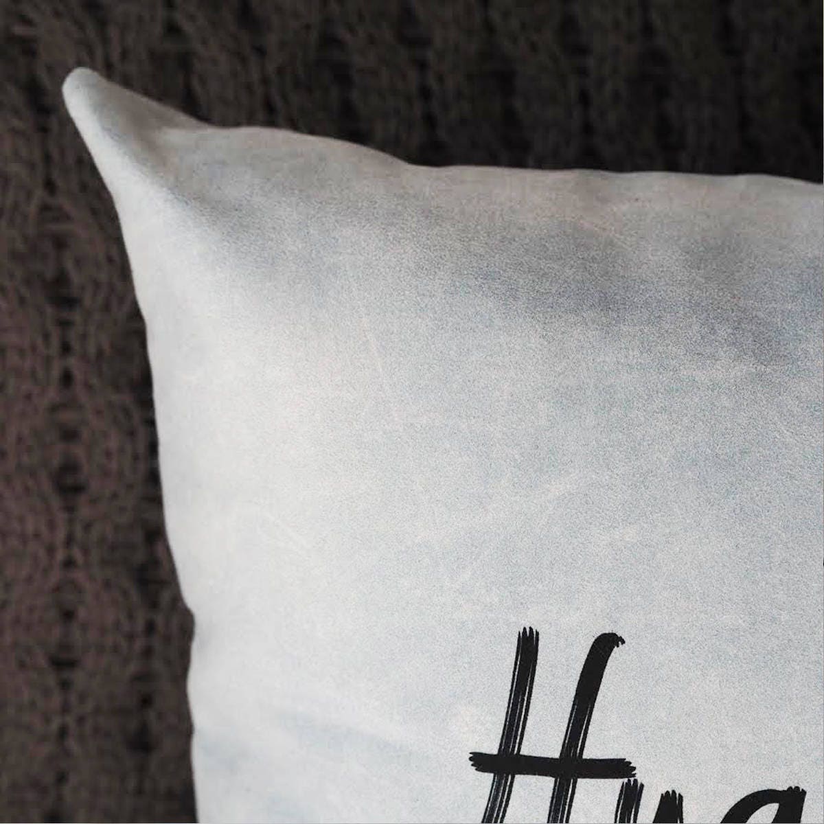 Home is Where the Hygge is Cushion - Hygge Cushion - Hygge - Typography Quote Cushion - Quote Cushion - Interiors