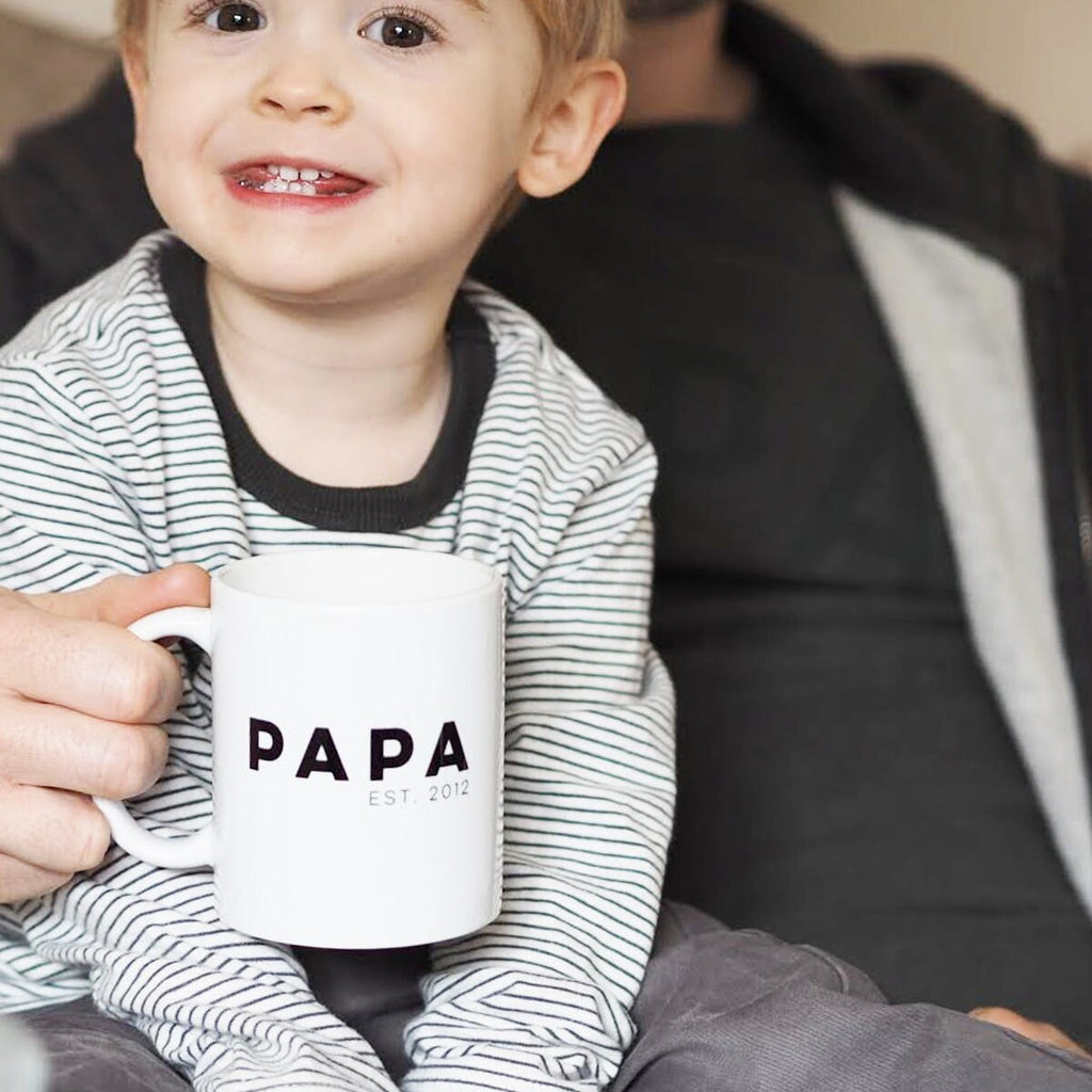 Personalised PAPA Est. Father's Day My For Daddy
