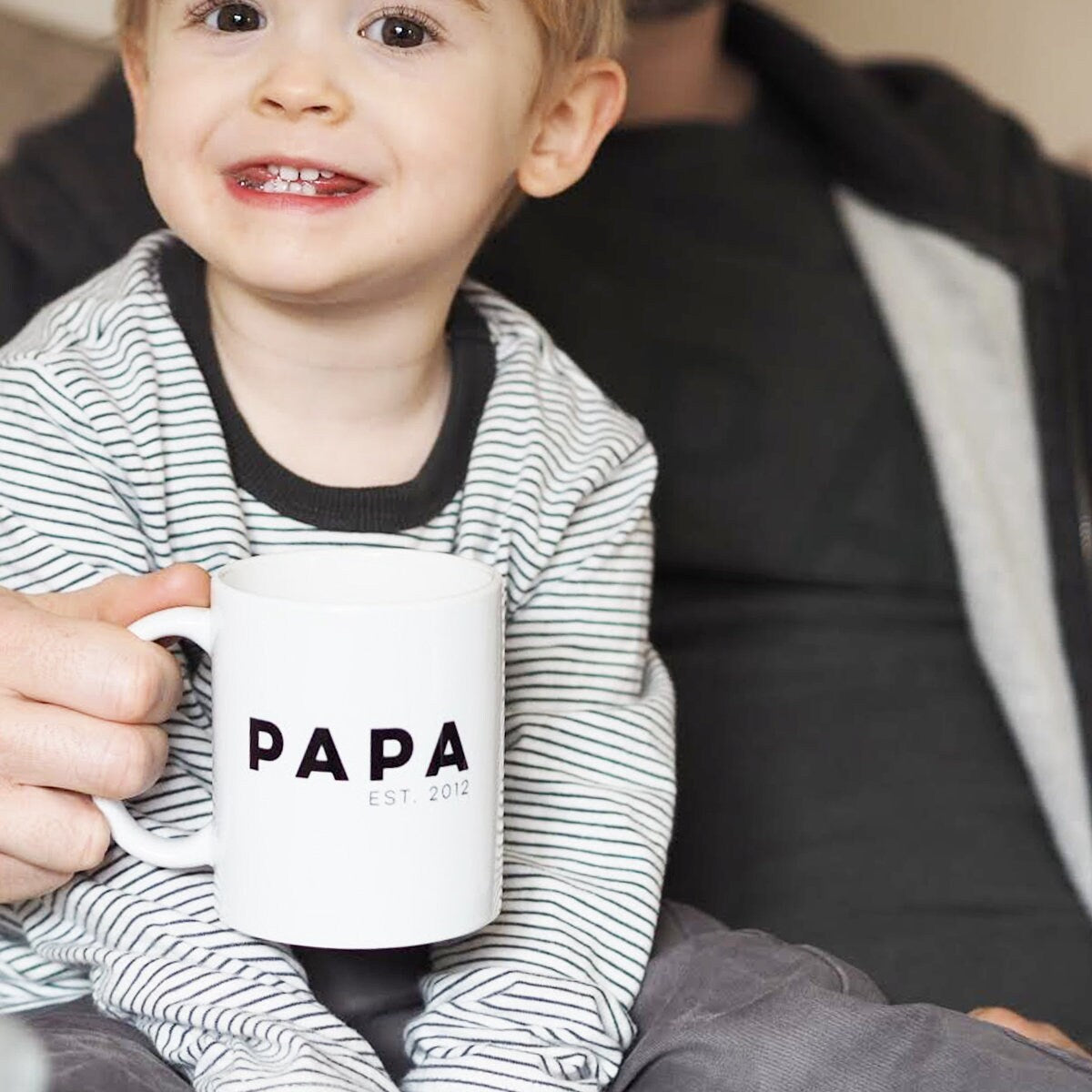 Personalised PAPA Est. Father's Day My For Daddy